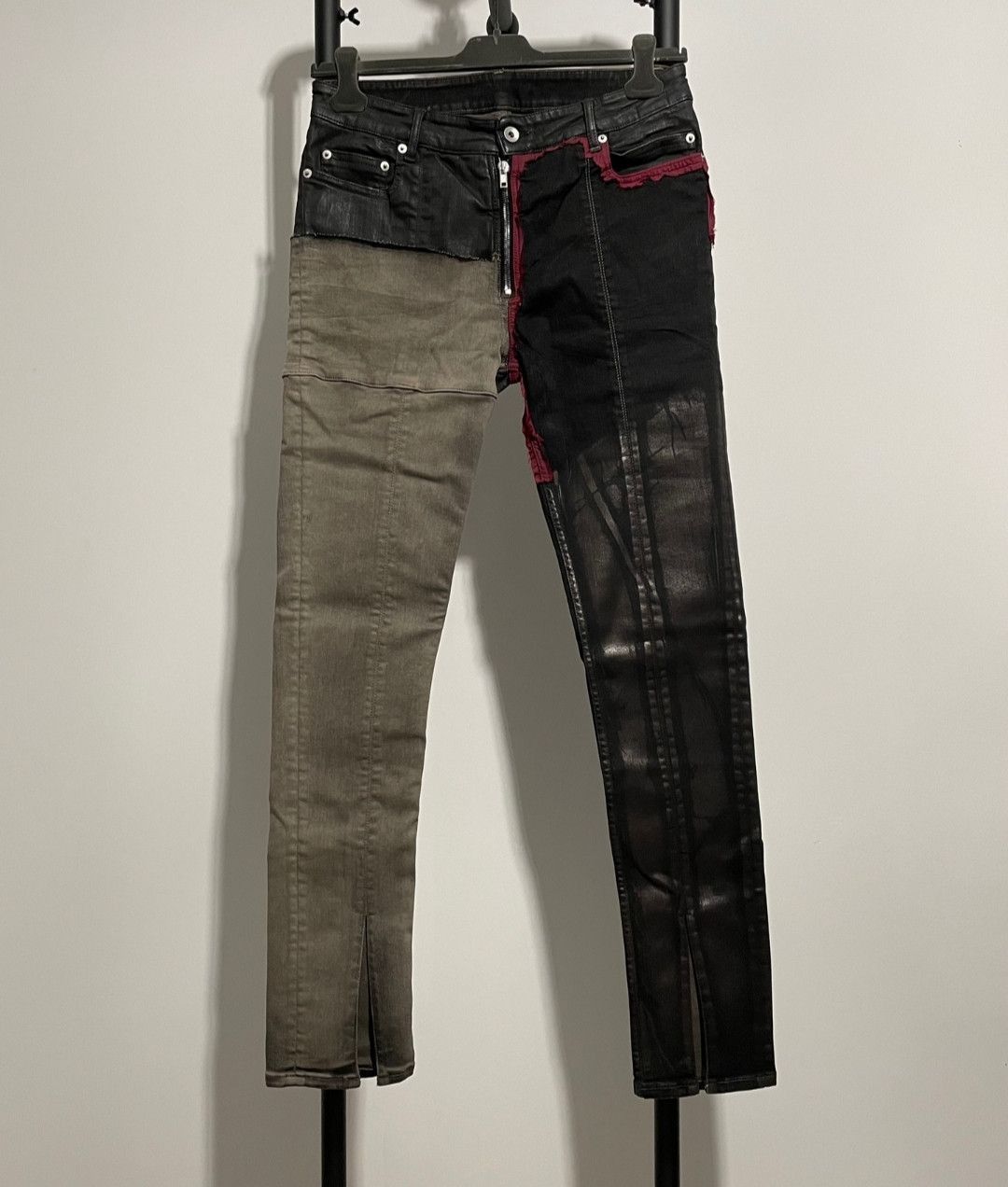 Rick Owens Rick owens drkshdw colour-block paneled trousers-2506 Size US 33 - 1 Thumbnail