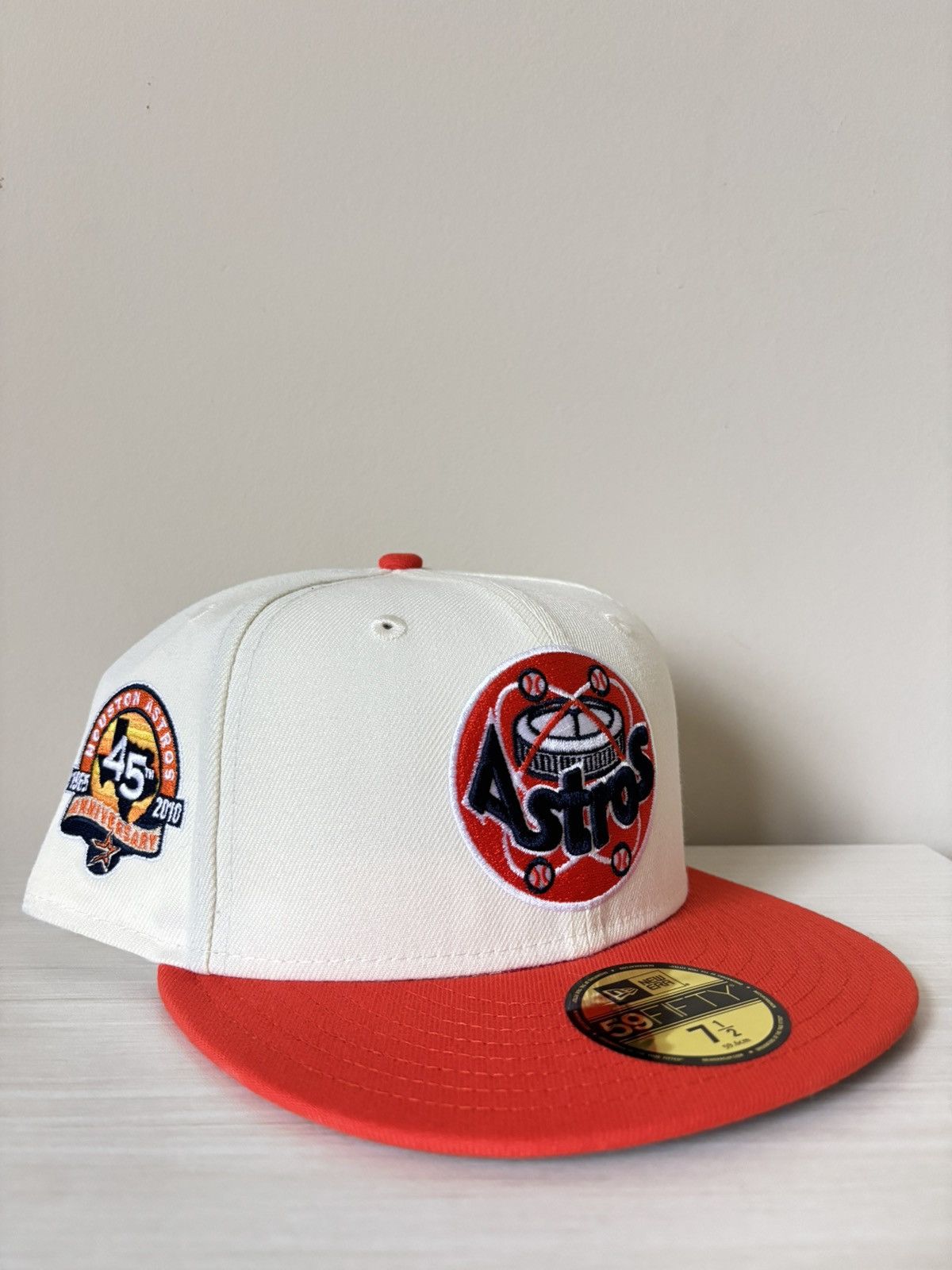 Topperz Houston Astros Fitted Size 7 1/2 Topperz Size ONE SIZE - 1 Thumbnail