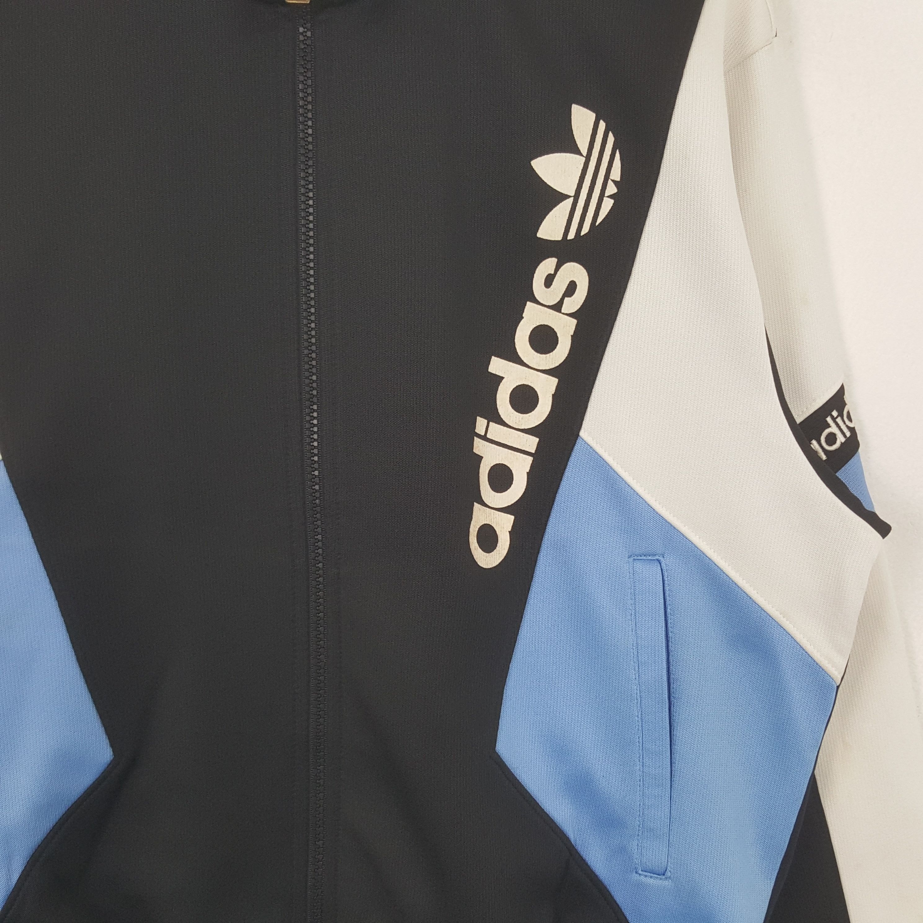 Vintage Vintage Adidas American Sports Sweater Jacket RR12 Size US M / EU 48-50 / 2 - 2 Thumbnail