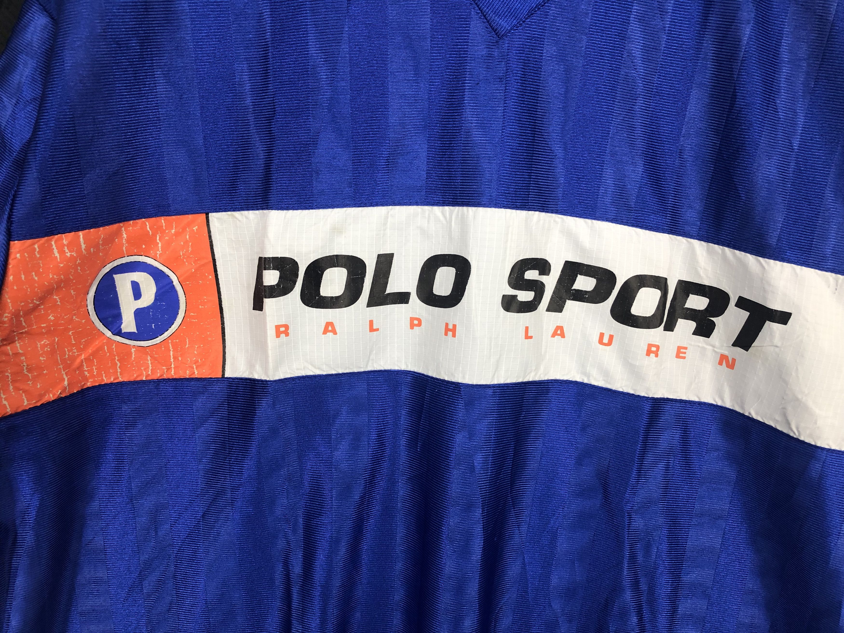 Polo Ralph Lauren × Ralph Lauren Sport × Vintage Vintage Polo Sport Jersey Size US S / EU 44-46 / 1 - 4 Thumbnail