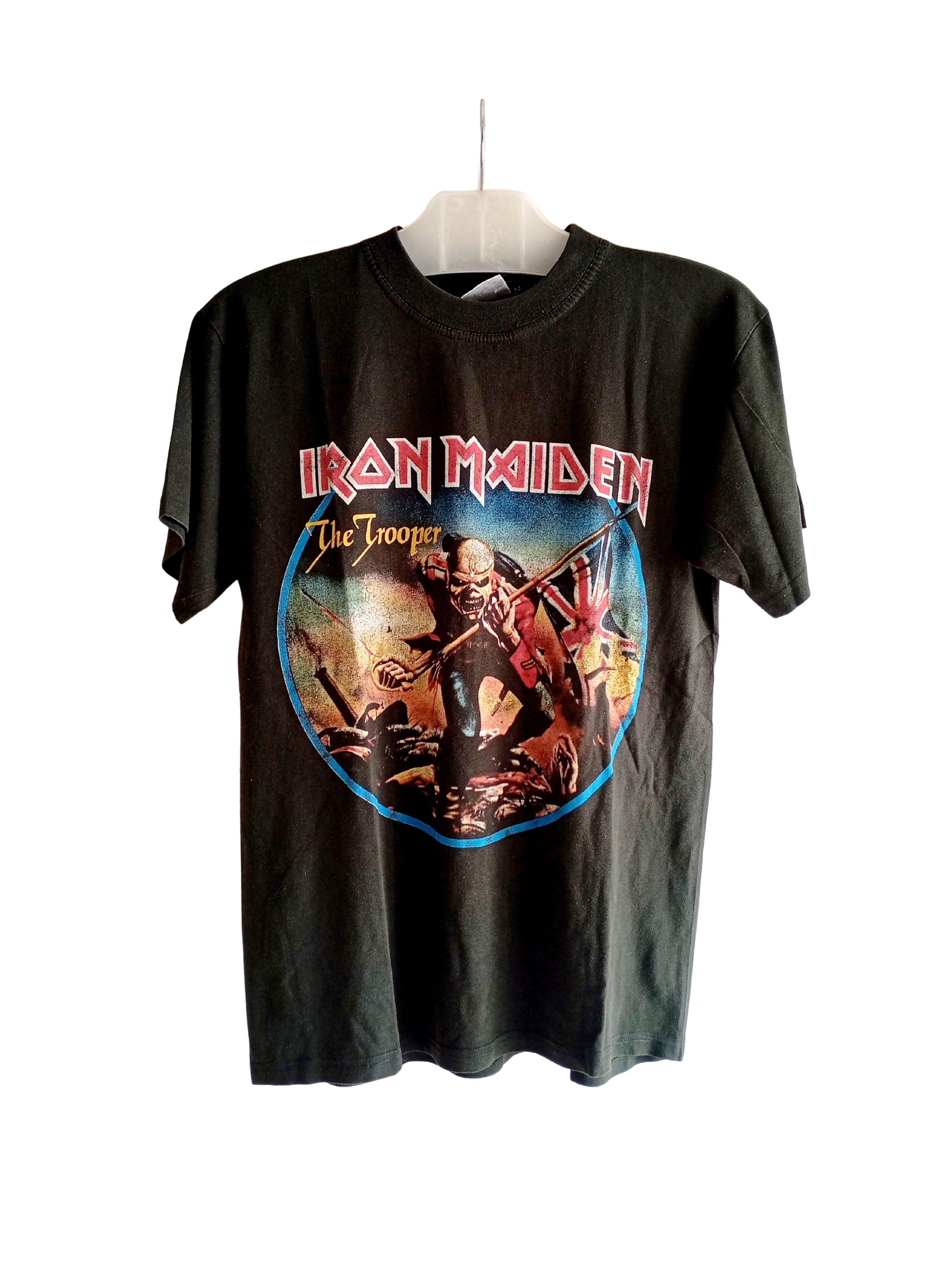 Band Tees Vintage Iron Maiden The Trooper Promo T-shirt Y2K Size US M / EU 48-50 / 2 - 1 Thumbnail