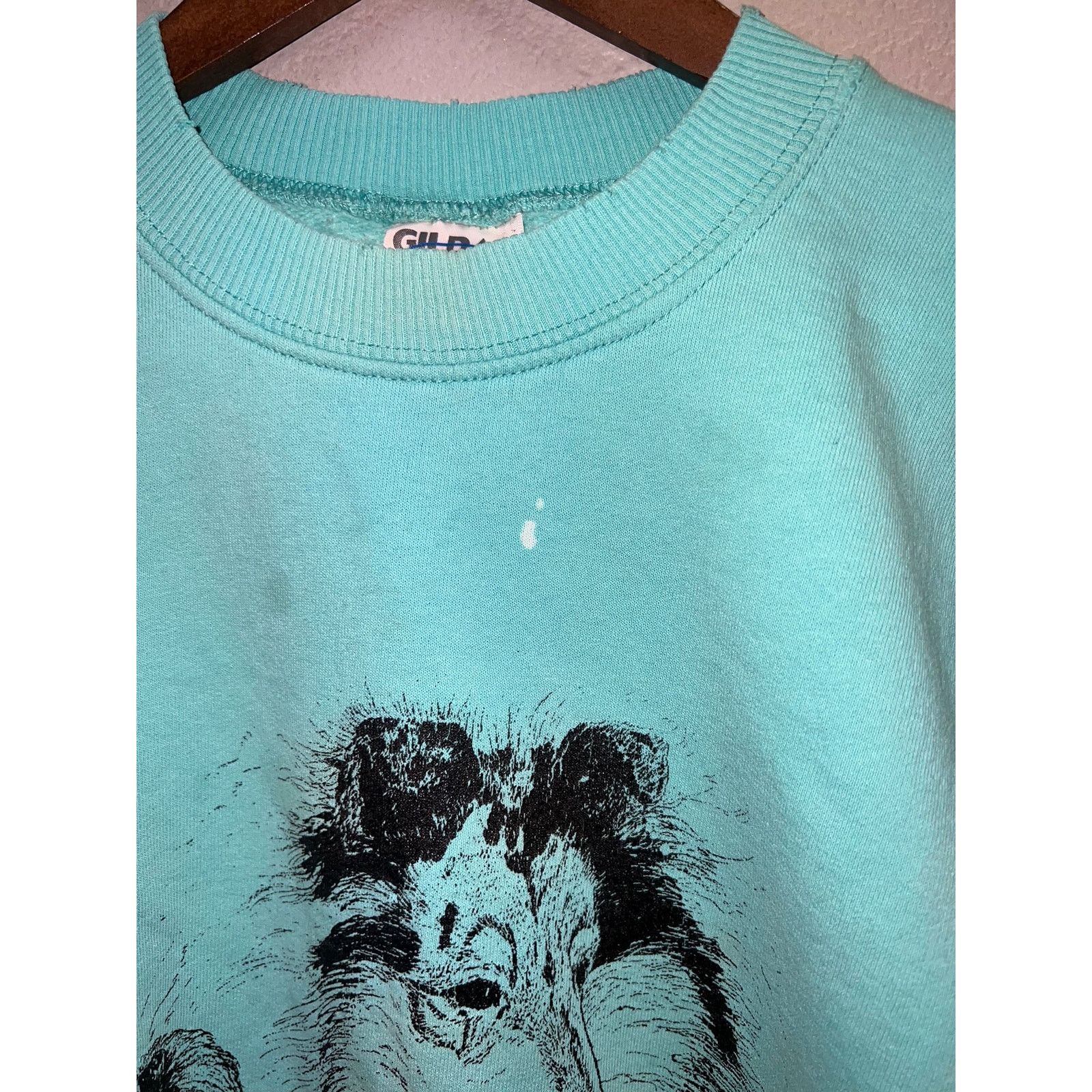 Vintage Vintage Shetland Sheepdog Sweatshirt Crewneck Dog Art 90s L Size US L / EU 52-54 / 3 - 5 Thumbnail
