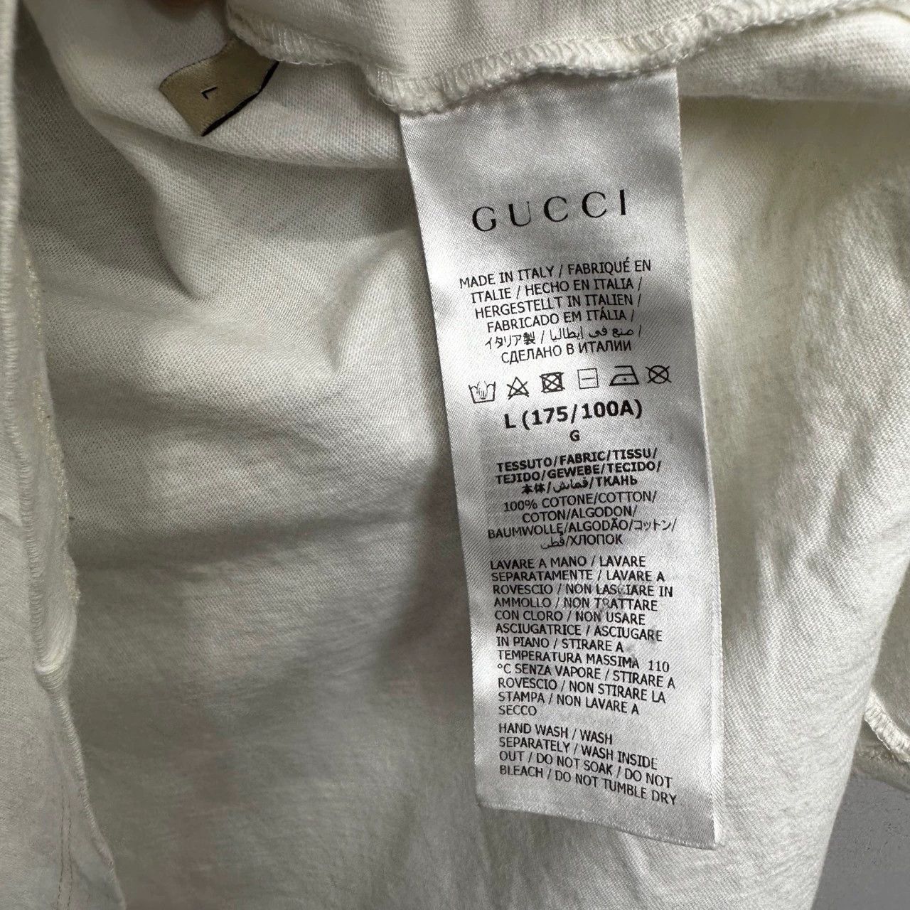 Gucci gucci star print short sleeve t-shirt Size US L / EU 52-54 / 3 - 4 Thumbnail
