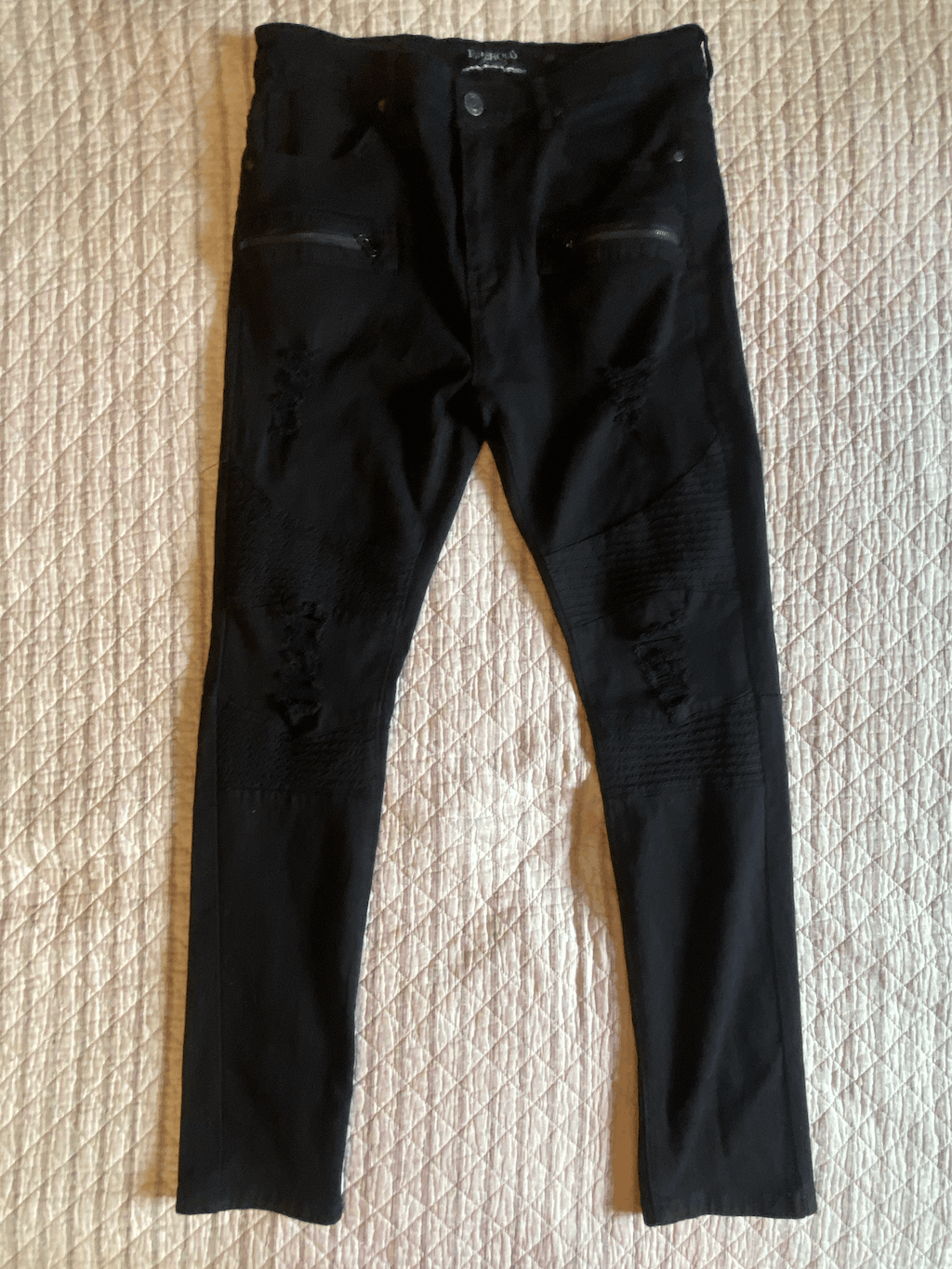 Other Black Skinny Jeans from Against All Odds Size US 34 / EU 50 - 1 Thumbnail