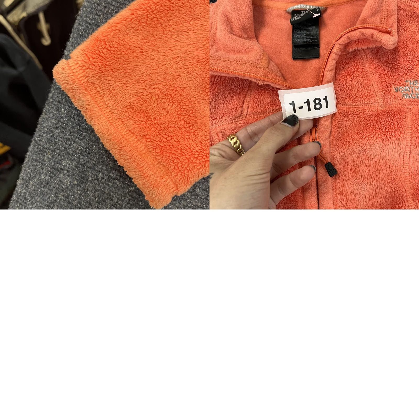 The North Face VINTAGE? No. North Face Jacket Womens Small Orange Fuzzy Fleece Full Zip Outdoors Hiking Warm Size S / US 4 / IT 40 - 8 Thumbnail