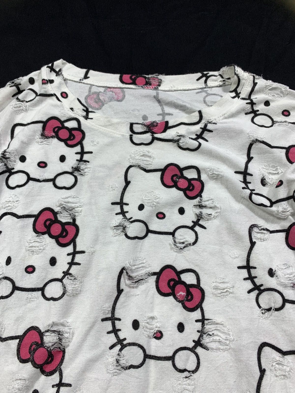 Hysteric Glamour UNDEFINED DISTRESSED HELLO KITTY JAPANESE STYLE LONG SLEEVE Size US S / EU 44-46 / 1 - 6 Thumbnail