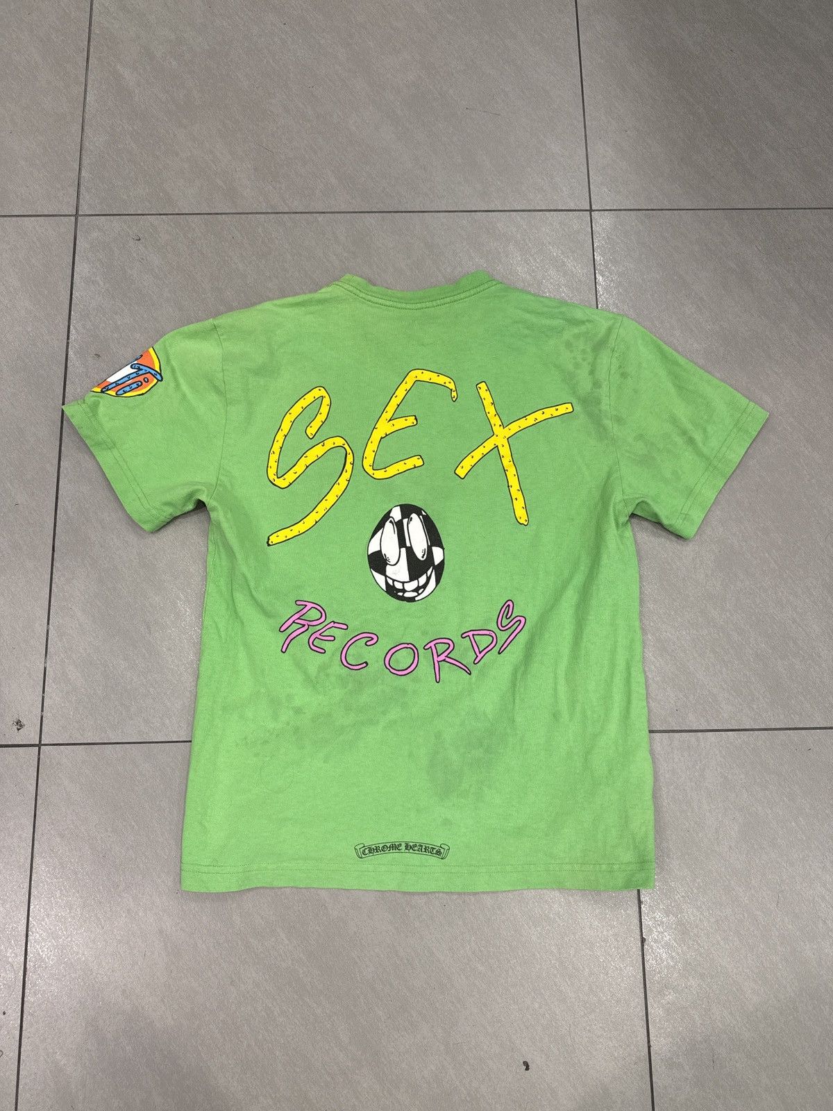Chrome Hearts Chrome hearts Matty boy Sex Records T-Shirt Slime Size US M / EU 48-50 / 2 - 4 Thumbnail