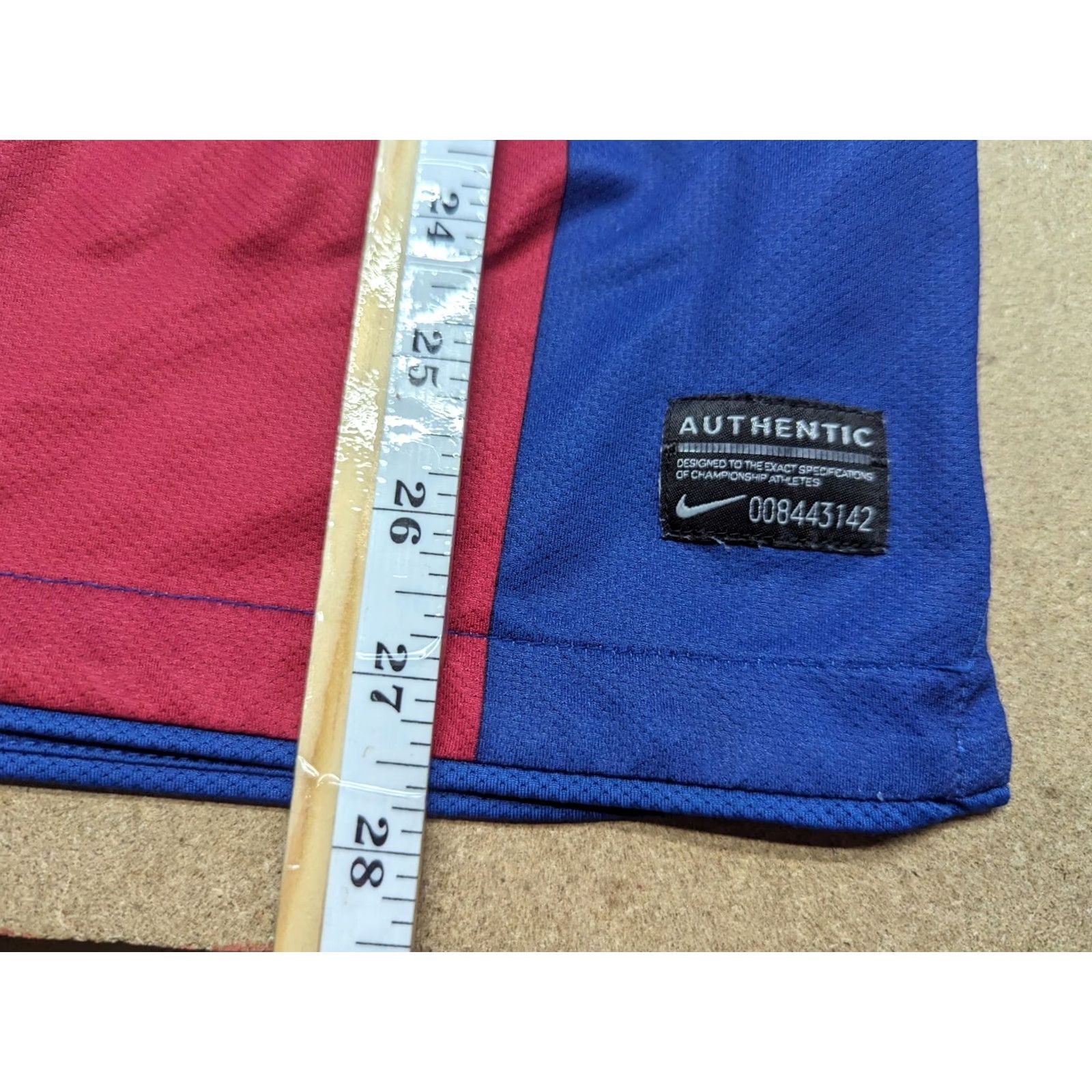 Nike Nike Barcelona Football Jersey 2010-2011 Home Mens Size S David Villa Shirt Sports Quick Dry Mens Boys? Size US S / EU 44-46 / 1 - 5 Thumbnail