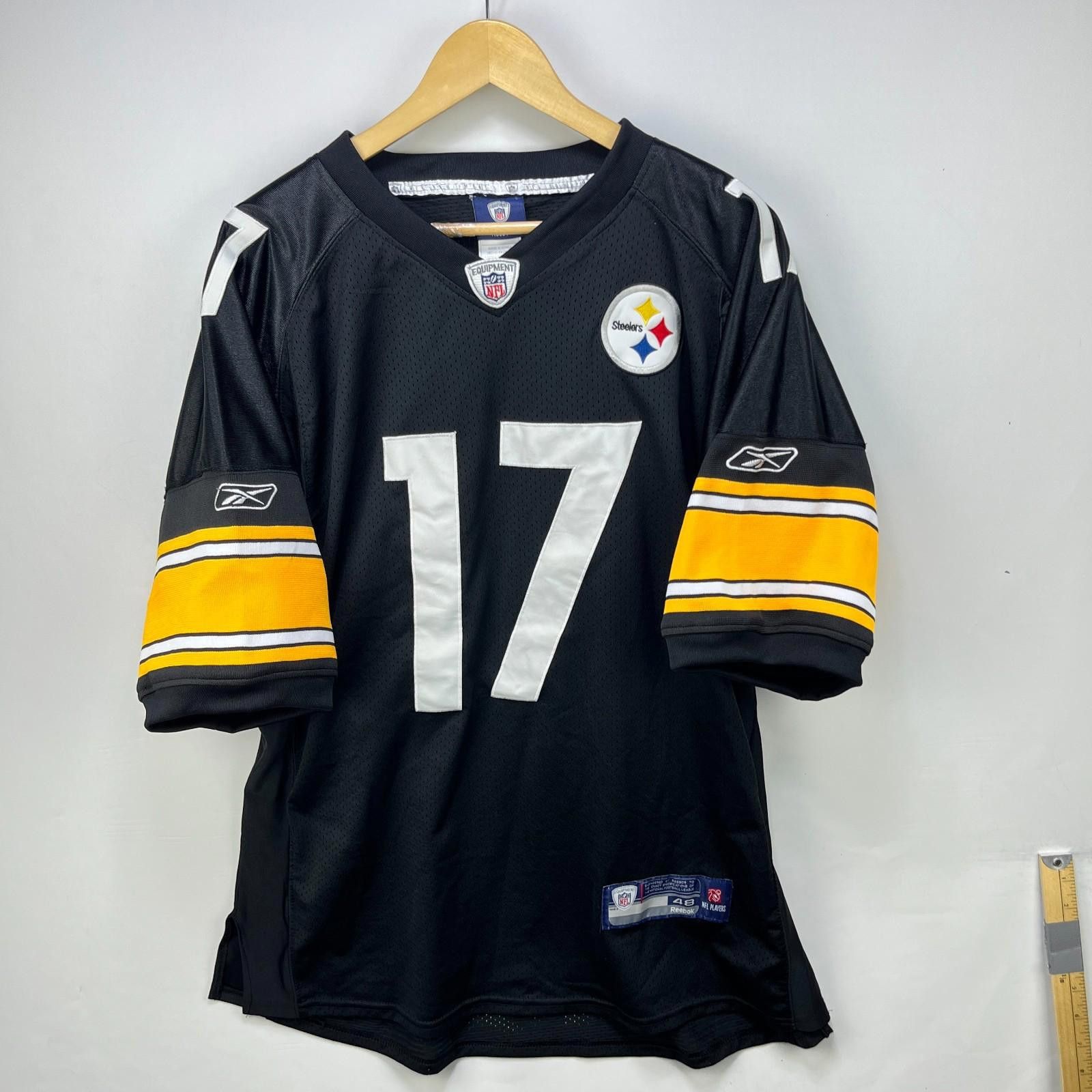 Reebok Vintage Pittsburgh Steelers Mike Wallace Jersey Size 48 XL Size ONE SIZE - 1 Thumbnail
