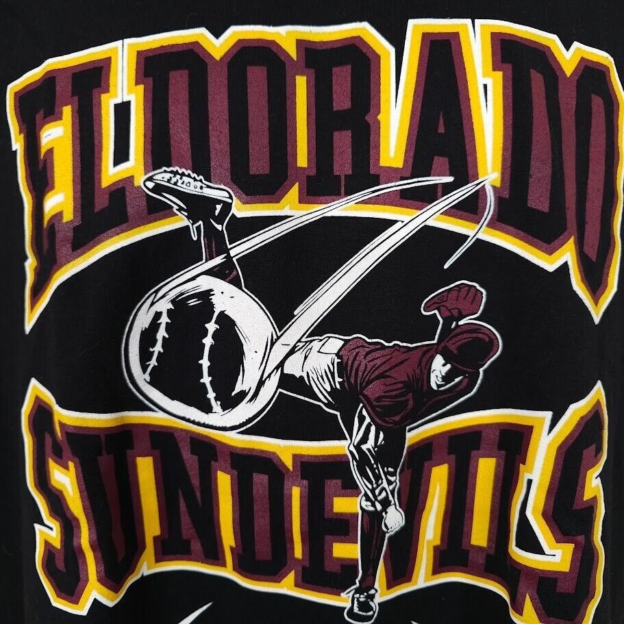 Gildan Eldorado Sundevils Baseball T Shirt Mens Size Large Black Size US L / EU 52-54 / 3 - 2 Thumbnail