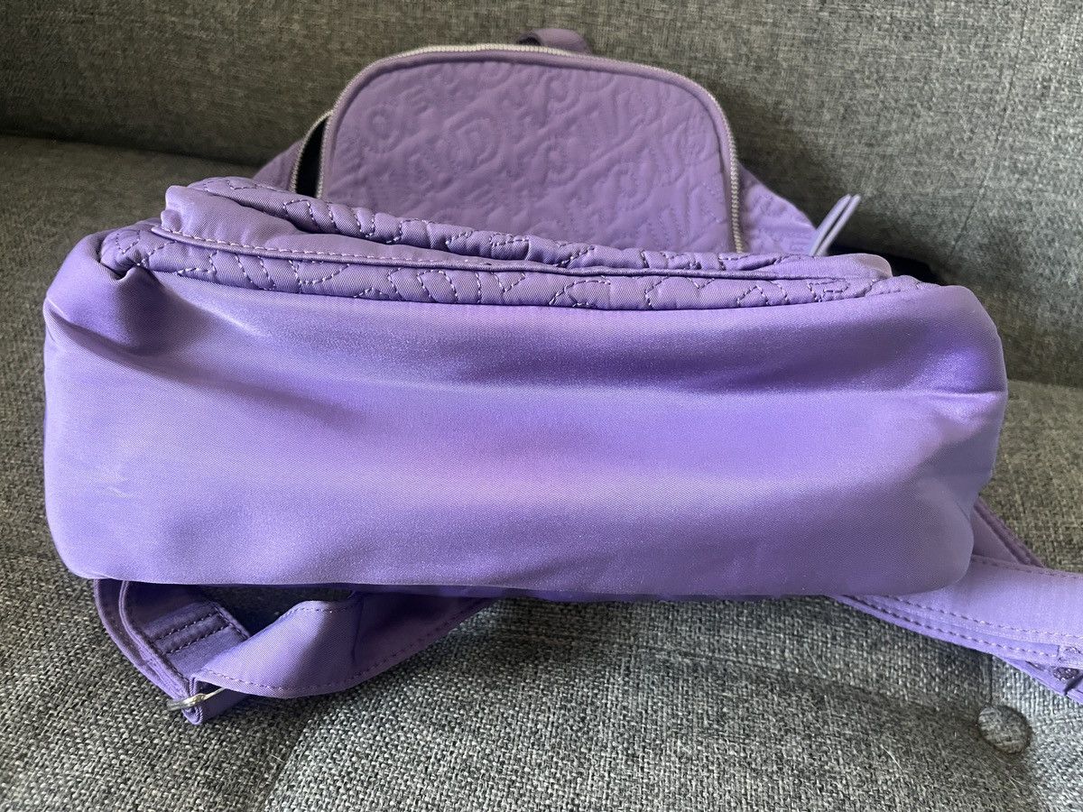 House Of Holland House of Holland Quilted Logo Backpack Purple Size ONE SIZE - 10 Thumbnail