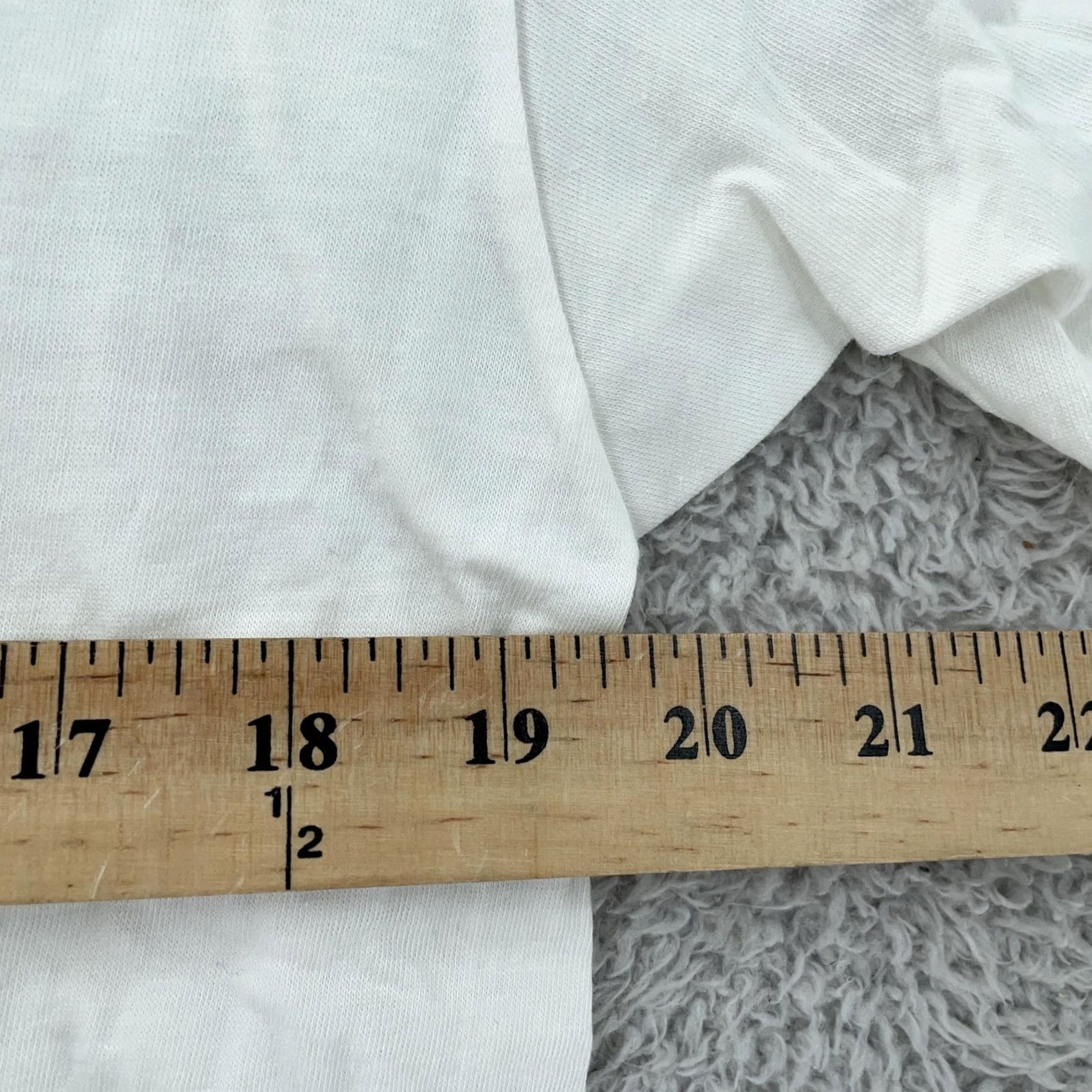 Sears VINTAGE Sears Golden Comfort Shirt M White Cotton Jersey Undershirt Sanfor Knit Tee Mens Exc. Preshrunk Blank White V-Neck Size US M / EU 48-50 / 2 - 5 Thumbnail
