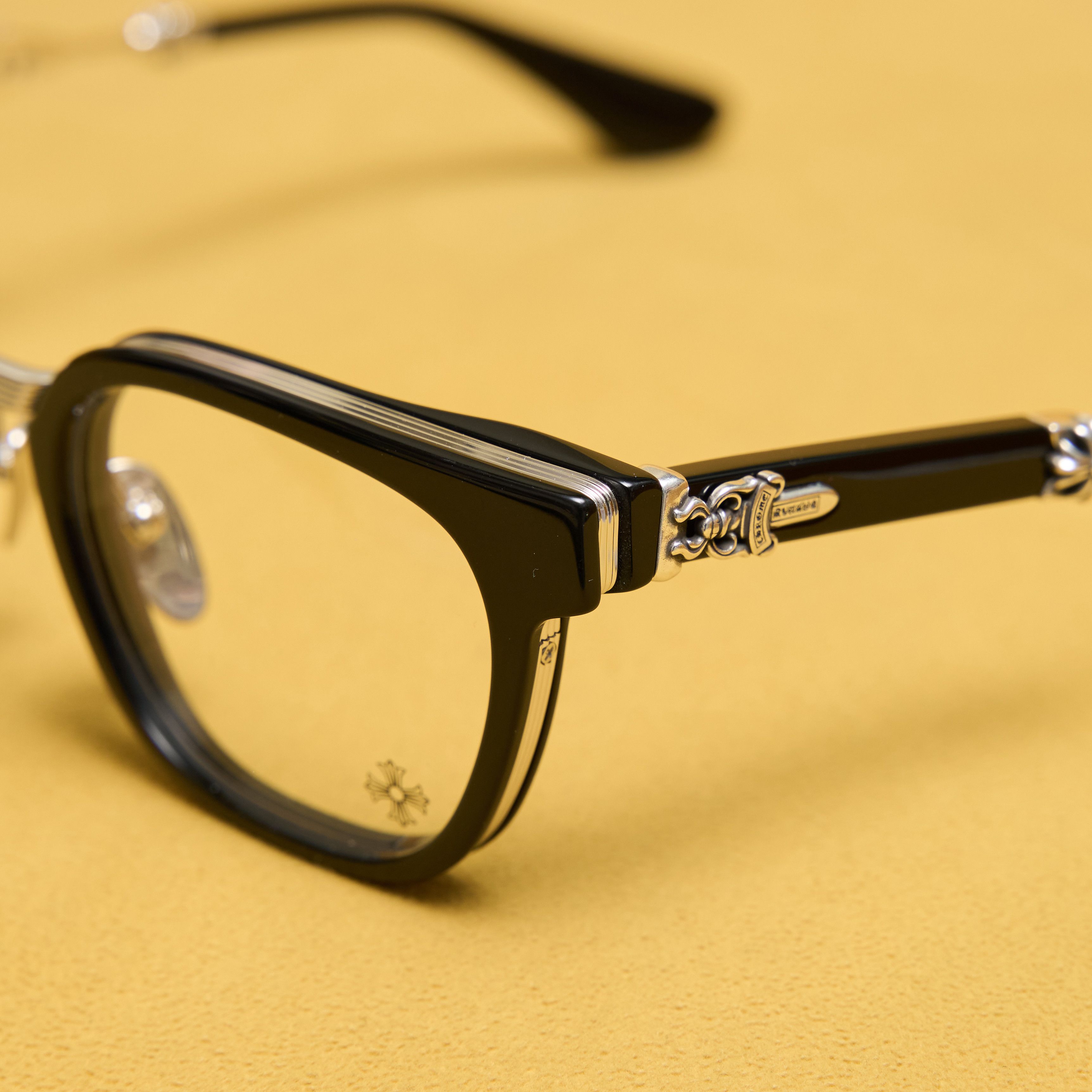 Chrome Hearts CHROME HEARTS DUCK BUTTER Black/Shiny Silver Size ONE SIZE - 2 Thumbnail