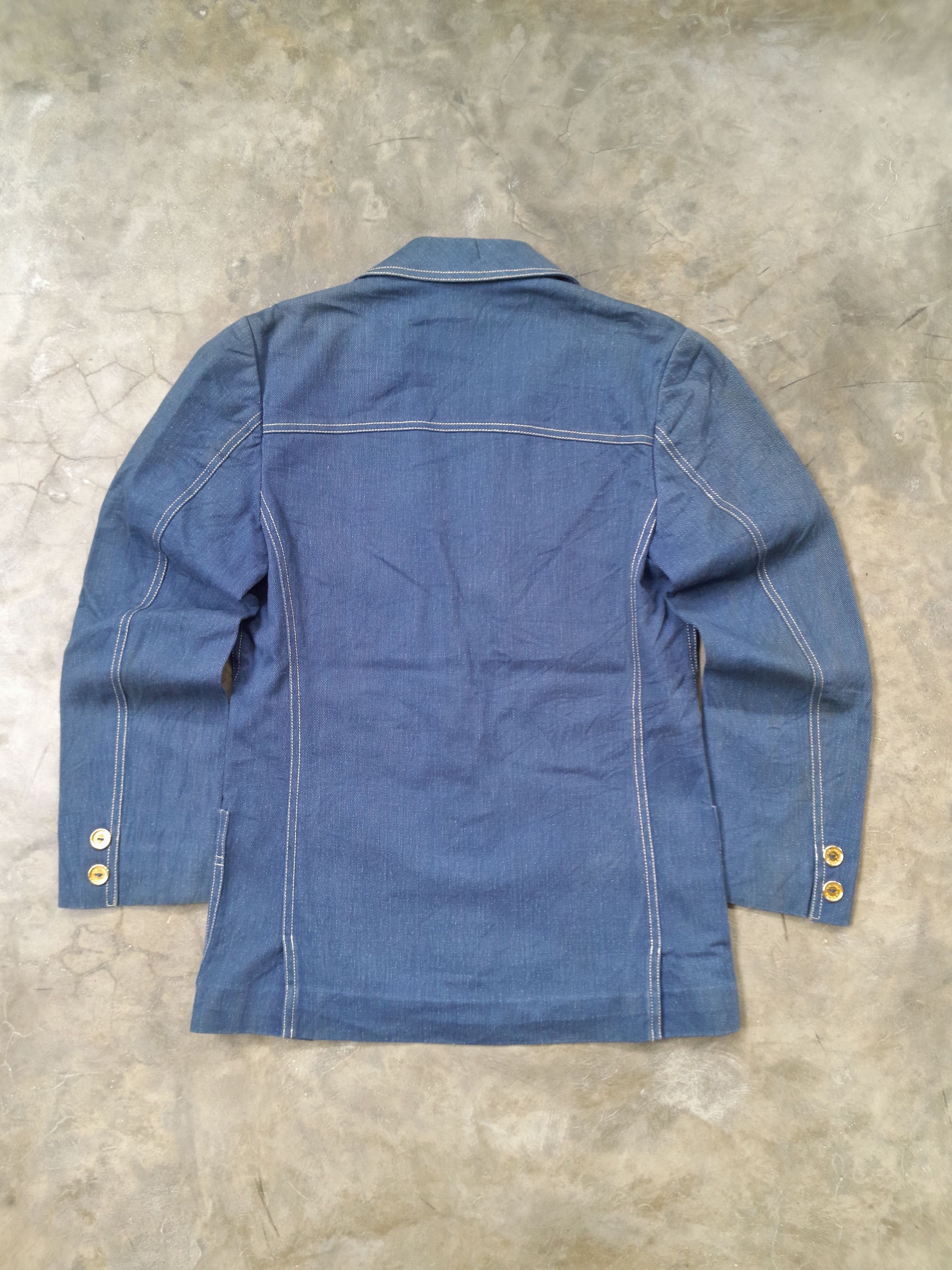 Celine RARE Celine Jeans Blazer Size M / US 6-8 / IT 42-44 - 8 Thumbnail