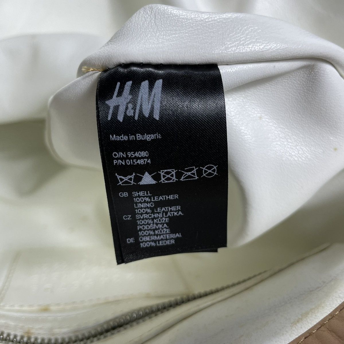 H&M × Maison Margiela MAISON MARTIN MARGIELA X H&M LEATER TOTE BAG Size ONE SIZE - 10 Thumbnail
