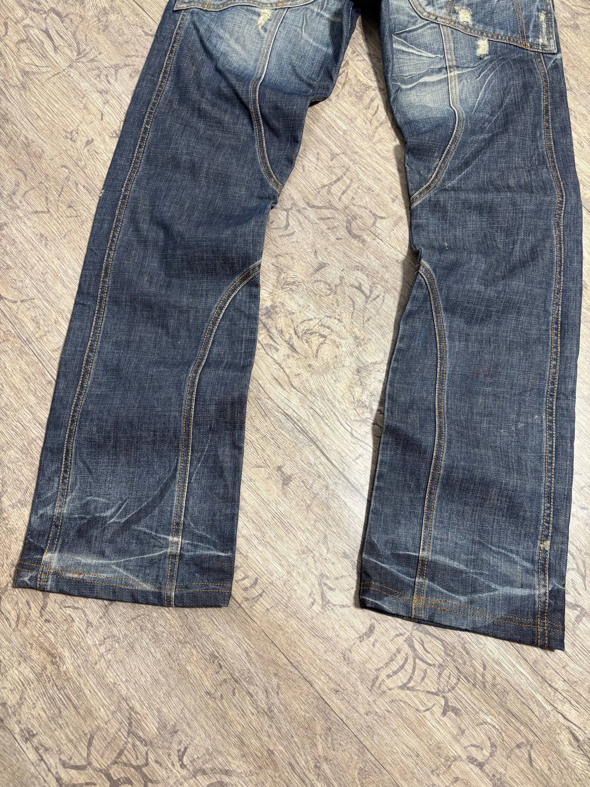 Absolut Joy Absolut Joy Fade Distressed Damage Jeans Sz 28 Size US 28 / EU 44 - 15 Thumbnail