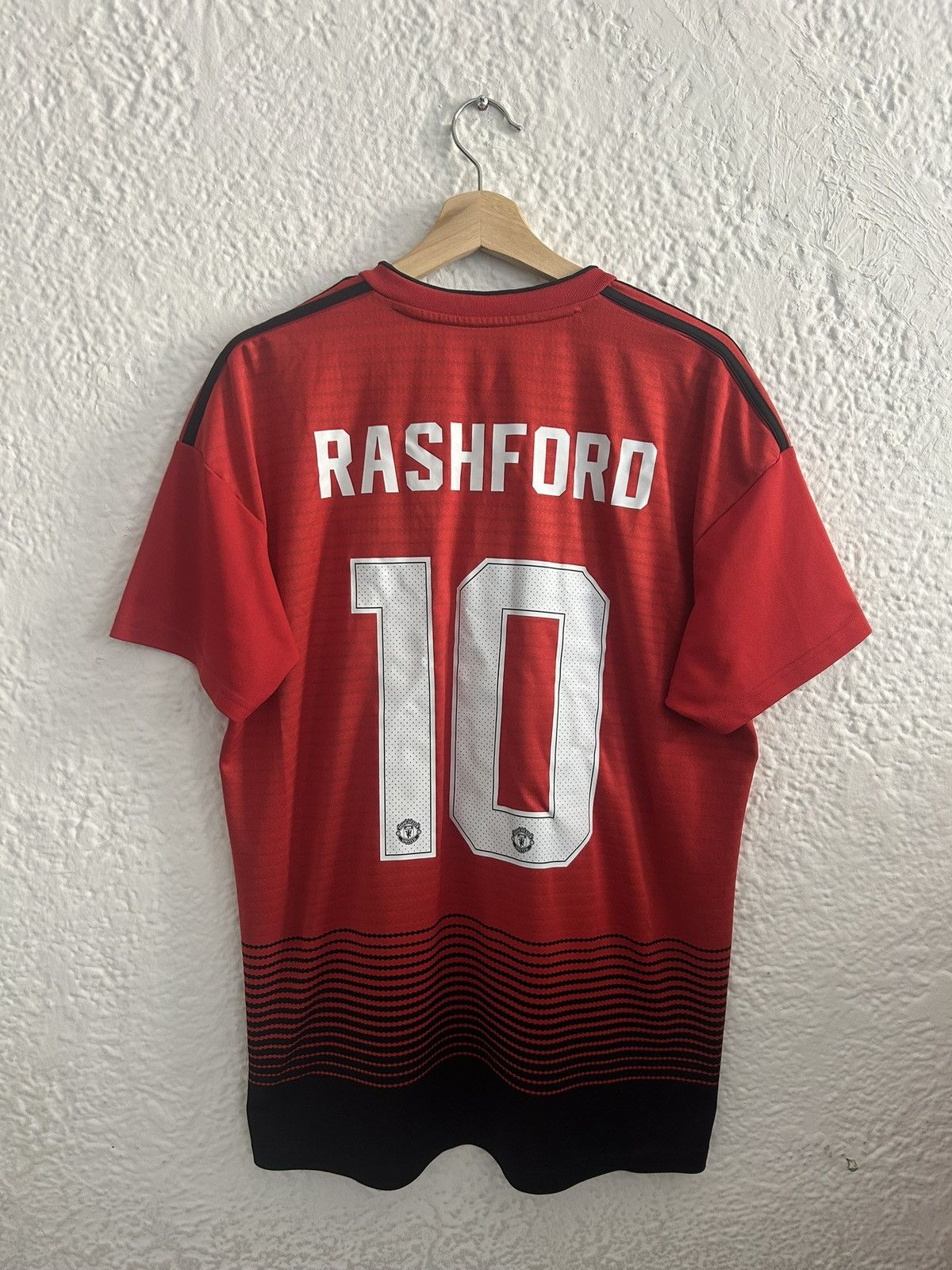 せ*い様 Manchester united 18/19 kit RASHFOR 2018-19 Manchester United Away Shirt Rashford #10 - 6/10 - (L)