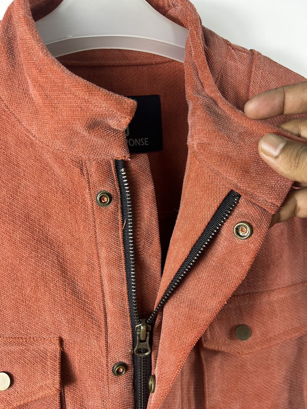 Japanese Brand 🔥 Call & Response japan denim biker jacket Size US S / EU 44-46 / 1 - 6 Thumbnail