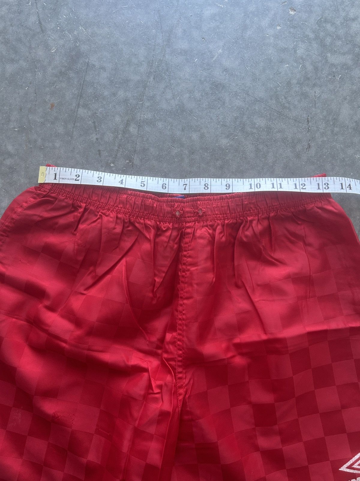 Umbro × Vintage Vintage 90s Umbro Checkered Shorts Size US 30 / EU 46 - 9 Thumbnail