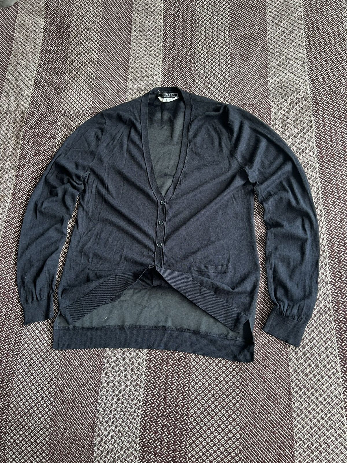 Japanese Brand × Tiffany & Co. Tiffany & Co. Wardrobe Cardigan Button-Up Sweater Size Large Size L / US 10 / IT 46 - 7 Thumbnail