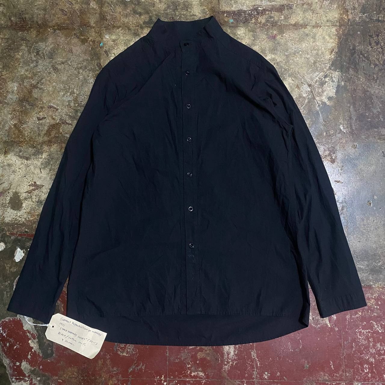 トップス GARMENT REPRODUCTION STAND FARMER SHIRT Garments Reproduction Of Workers Ss17 Stand Farmers Shirt