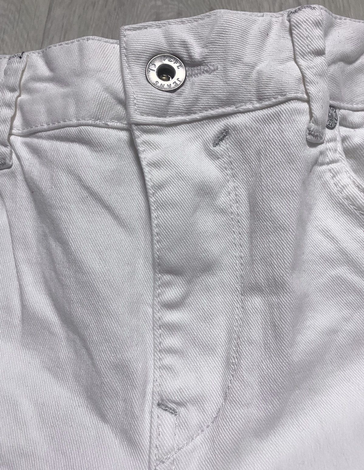 Pepe Jeans NWT Women’s Pepe Jeans Frieda Tapered Regular Stitched Denim Size 28" / US 6 / IT 42 - 12 Thumbnail