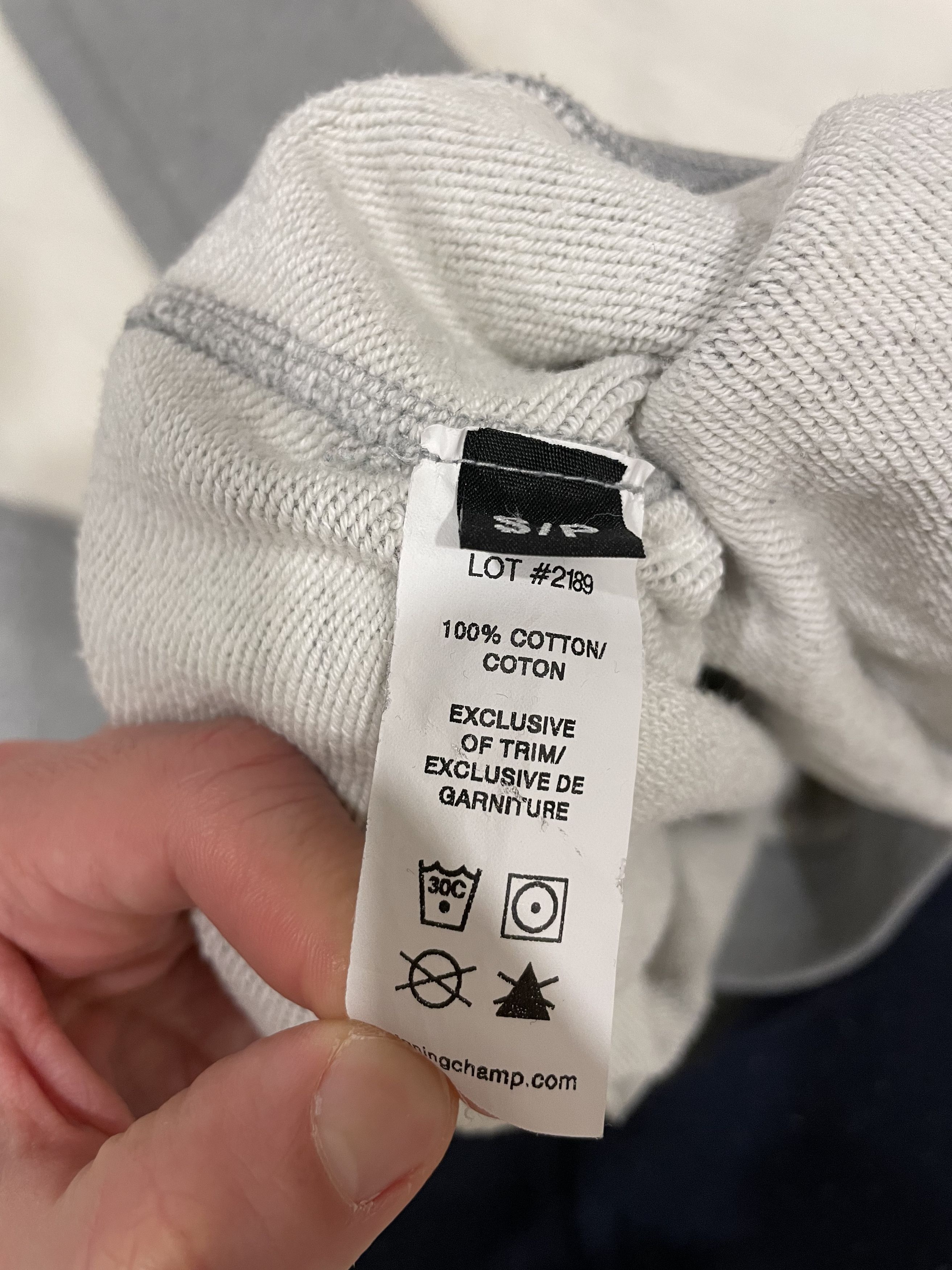 Reigning Champ REIGNING CHAMP Slim Fit Jogger Sweatpants Heather Grey Small Size US 29 - 3 Thumbnail