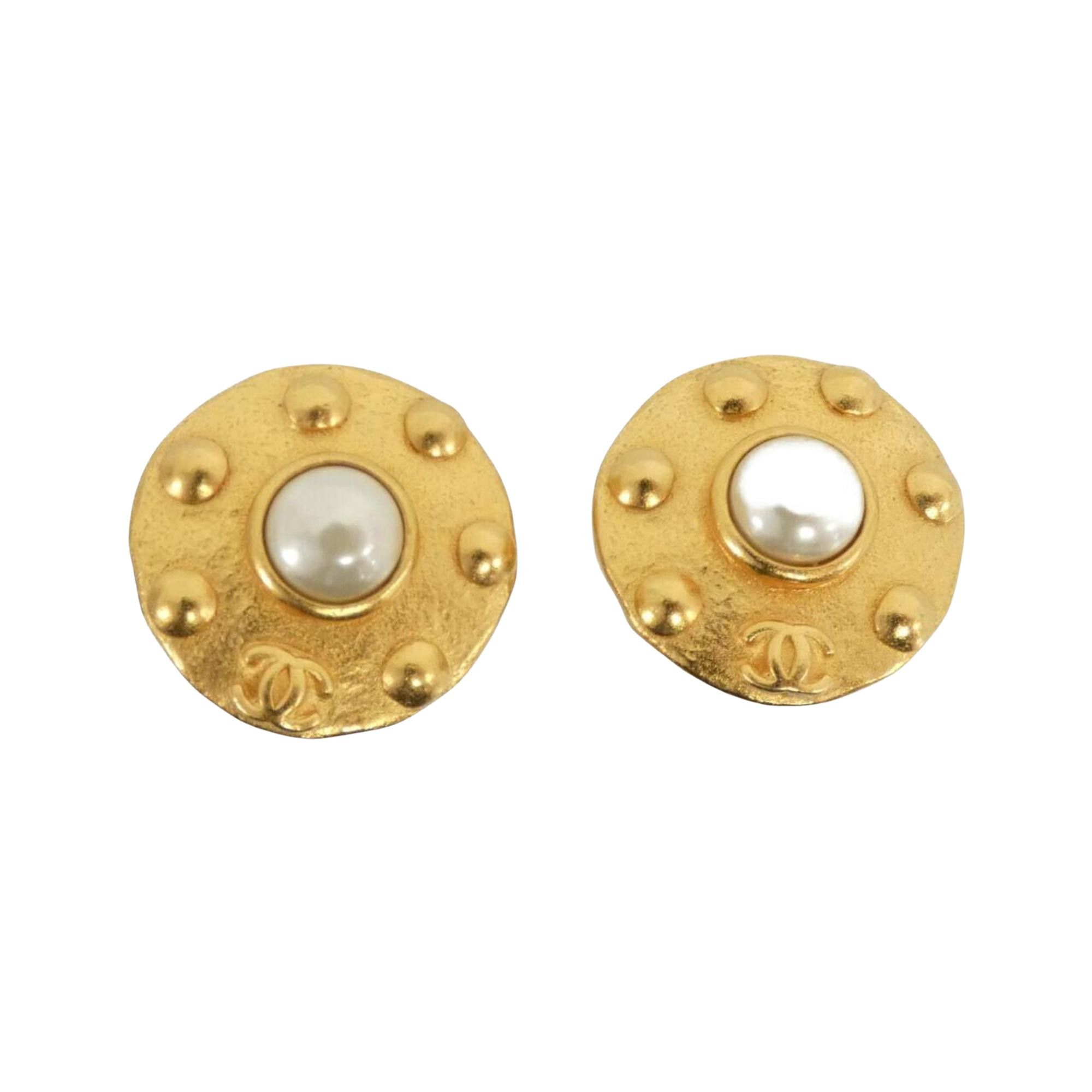 Chanel Chanel Coco Mark earring Size ONE SIZE - 1 Thumbnail