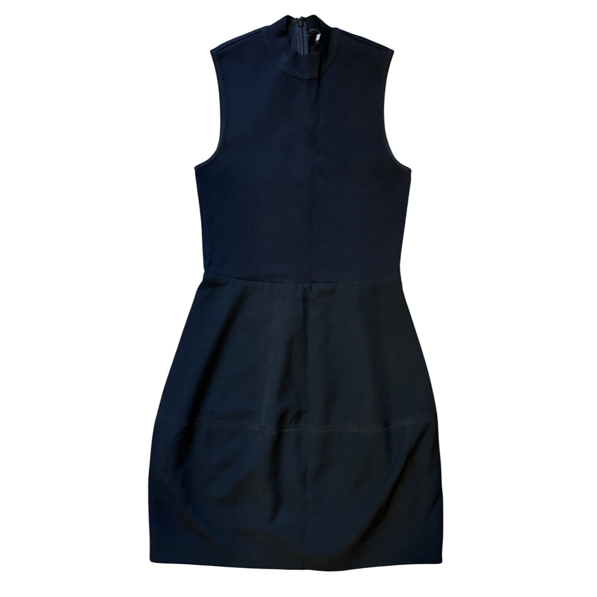 halston heritage cap sleeve cocktail dress Womens Halston Heritage Black Cap Sleeve A-Line Cocktail Length Dress 0