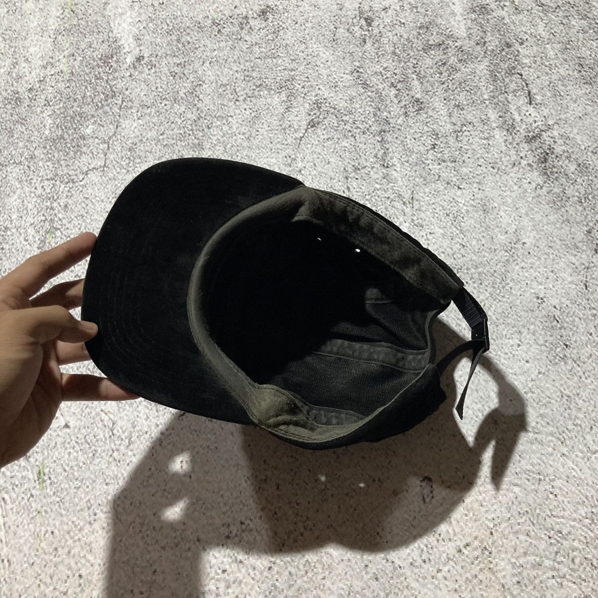 Supreme Supreme Box Logo Camp Cap Velvet Black Size ONE SIZE - 5 Thumbnail