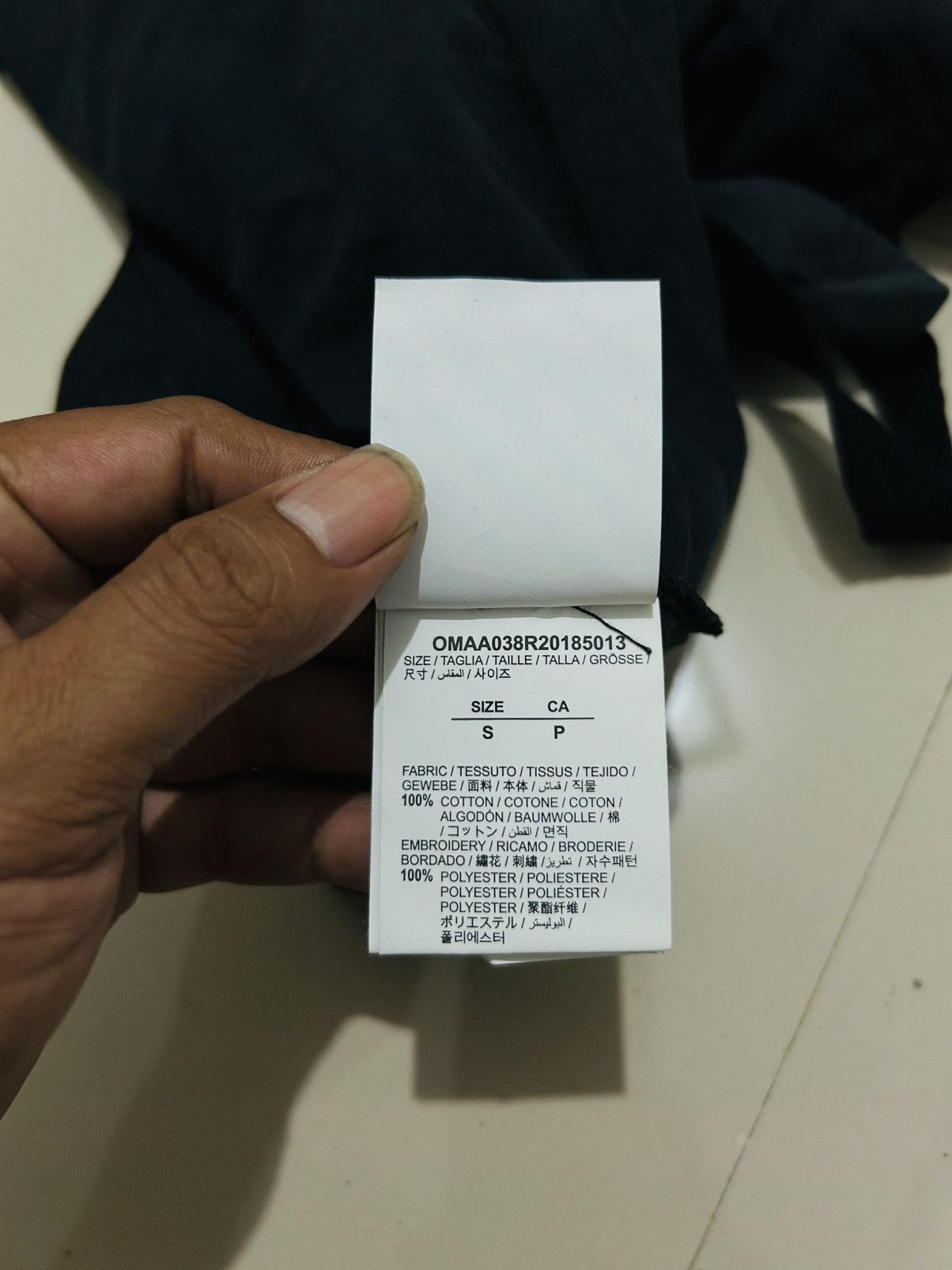Off-White OFF-WHITE Hand Logo T-shirt Size US XL / EU 56 / 4 - 10 Thumbnail
