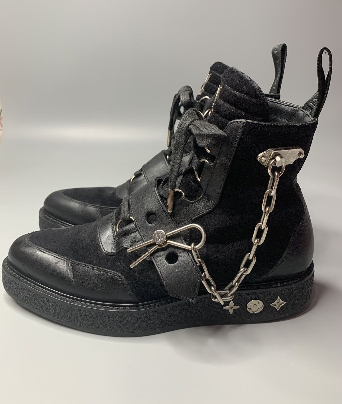 Louis Vuitton Louis Vuitton LV Creeper Ankle Boots Size US 8 / EU 41 - 5 Thumbnail
