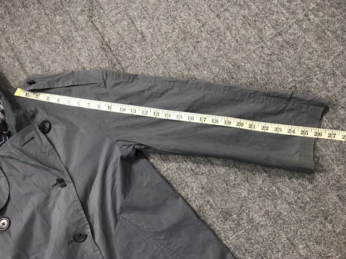 Burberry 90s Burberrys London Trench Coat Black Double Breasted Size US L / EU 52-54 / 3 - 11 Thumbnail
