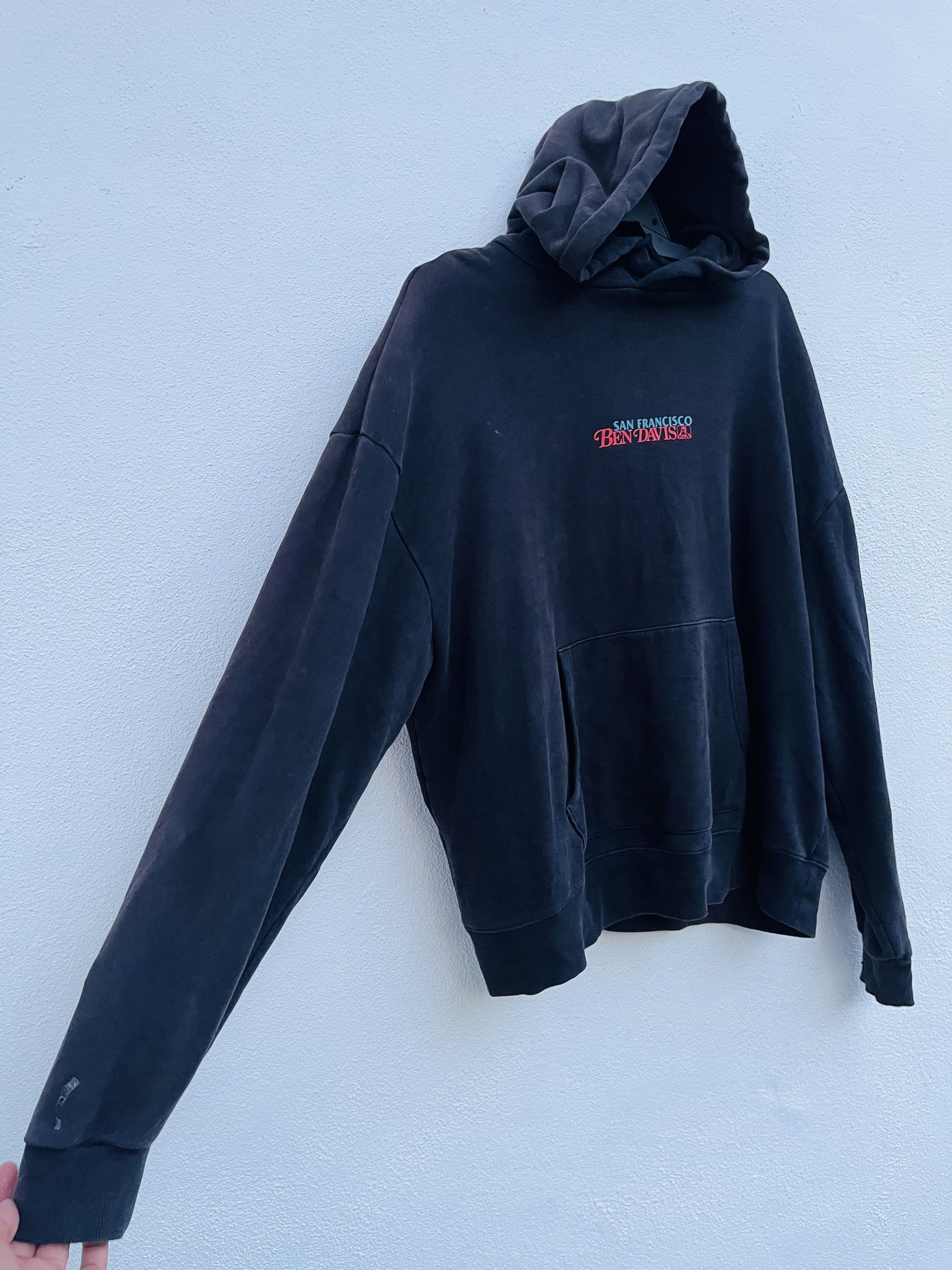 Ben Davis × Vintage Vintage Ben Davis Hip Hop Fashion Style Hoodie Size US L / EU 52-54 / 3 - 4 Thumbnail
