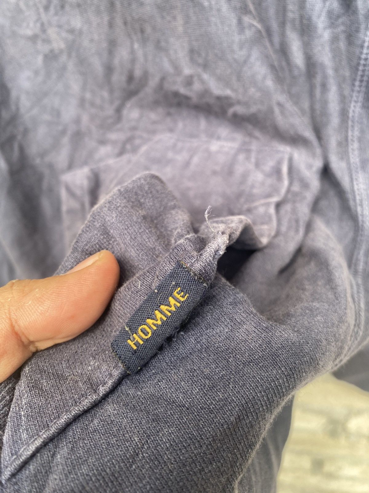 291295=Homme Vintage distressed sunfaded 291295 hoodie Size US L / EU 52-54 / 3 - 8 Thumbnail