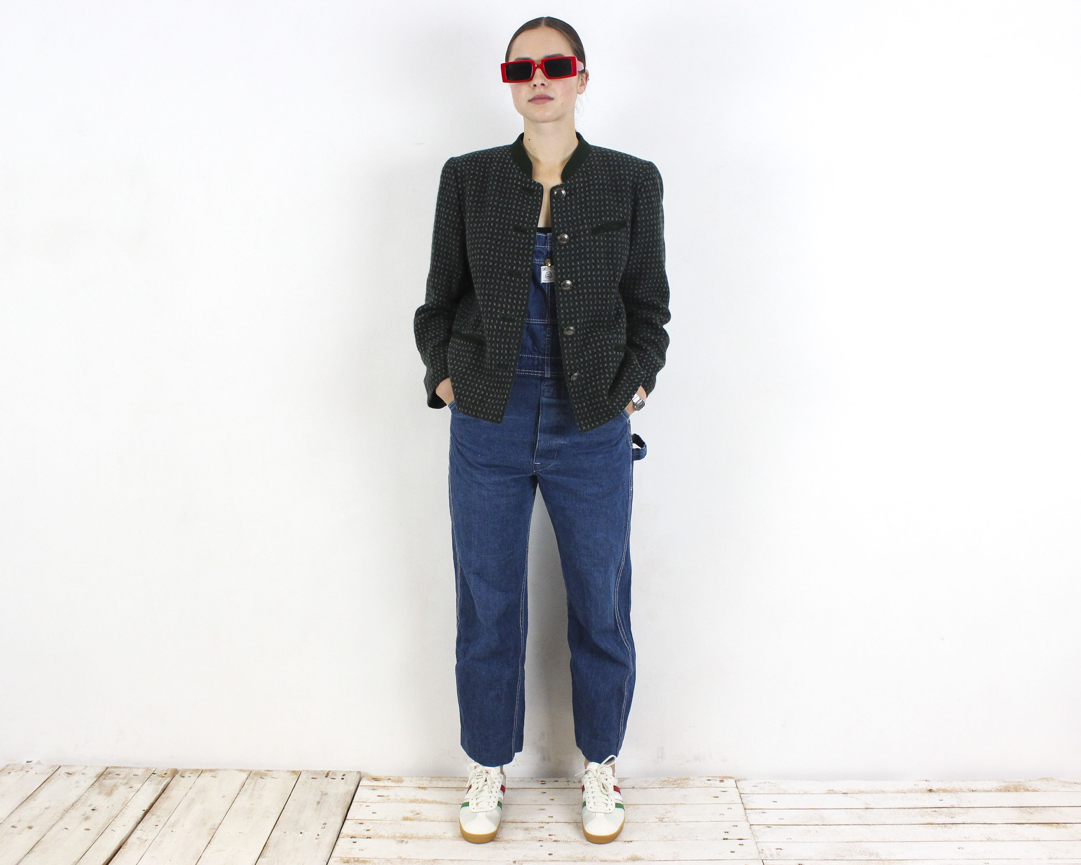 Other × Vintage H. Moser Wool Trachten Women S EU 36 Coat Blazer Jacket Size S / US 4 / IT 40 - 1 Thumbnail