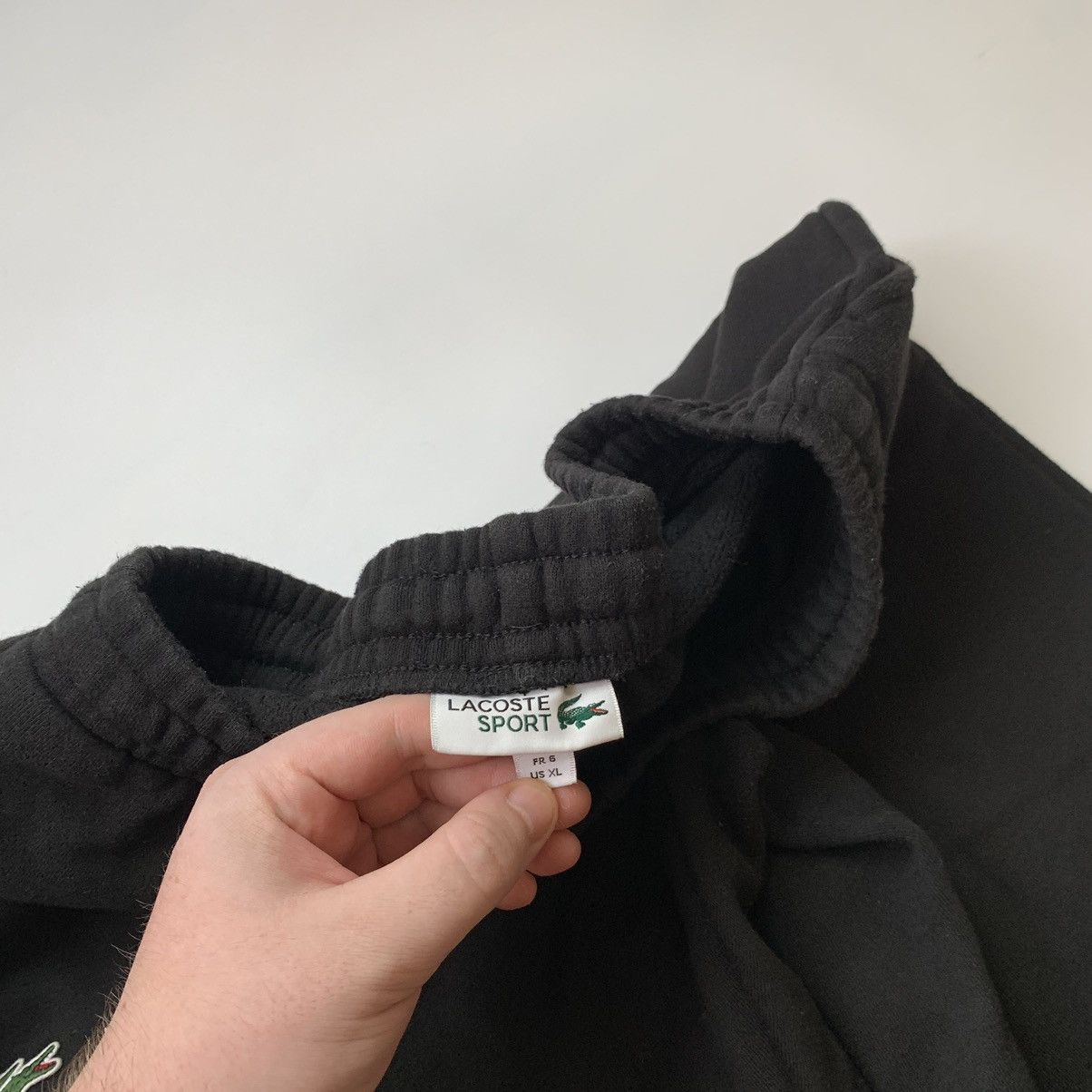 Lacoste Joggers Lacoste Pants Black Size US 34 / EU 50 - 4 Thumbnail