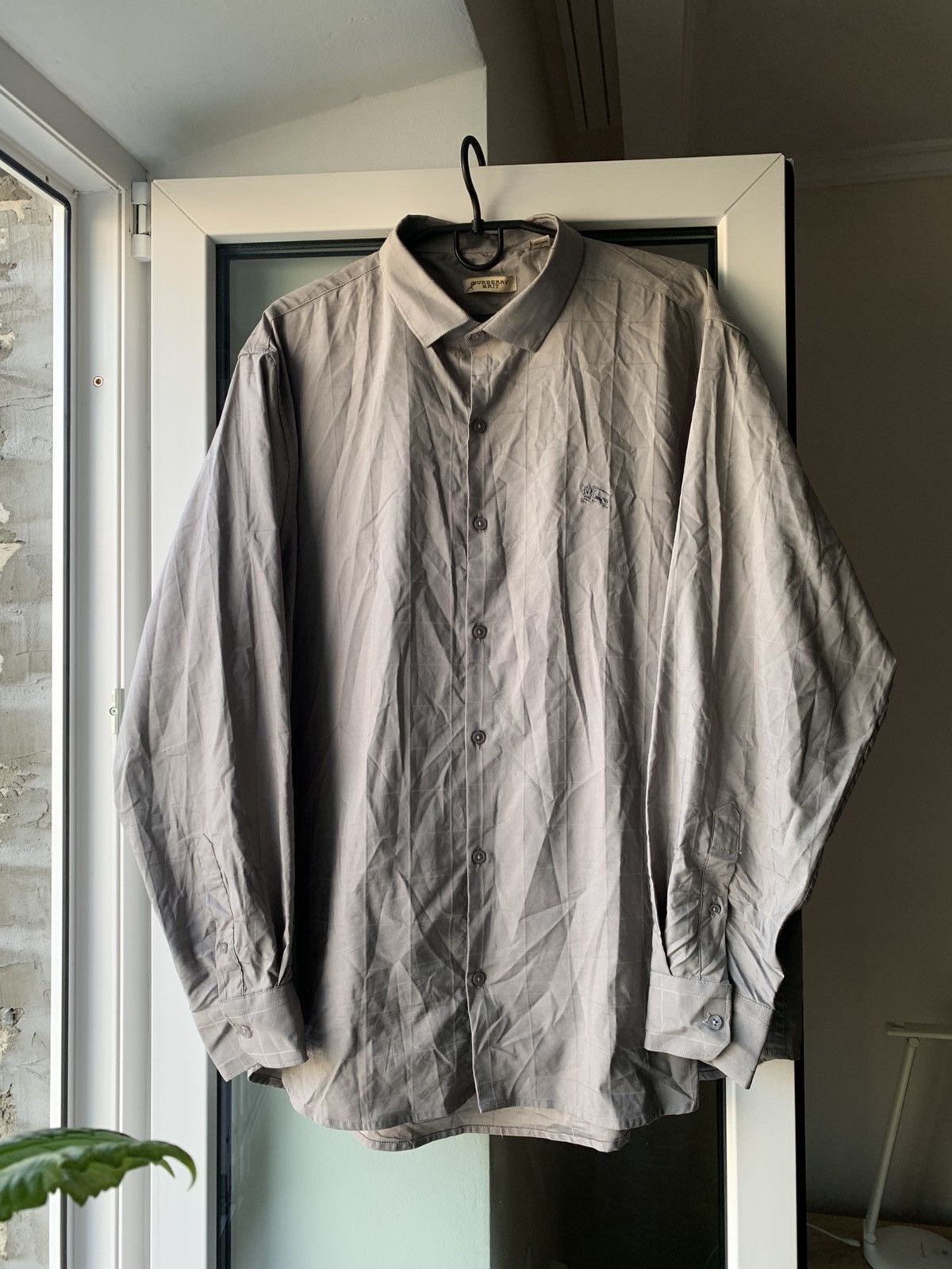 Burberry 🔥BURBERRY BRIT SHIRT BUTTON UP Size US XXL / EU 58 / 5 - 4 Thumbnail