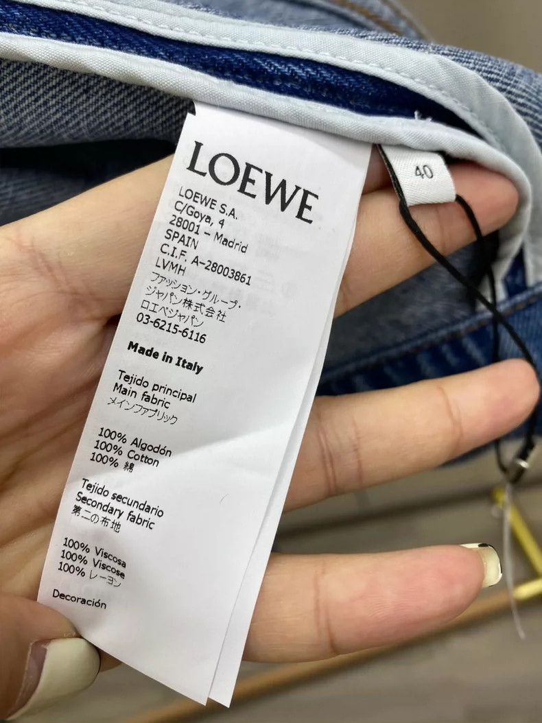 Loewe LOEWE Loose denim jacket Size S / US 4 / IT 40 - 9 Thumbnail