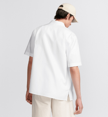 Dior o1w1db10625 Short-Sleeved Shirt in White Size US L / EU 52-54 / 3 - 5 Thumbnail