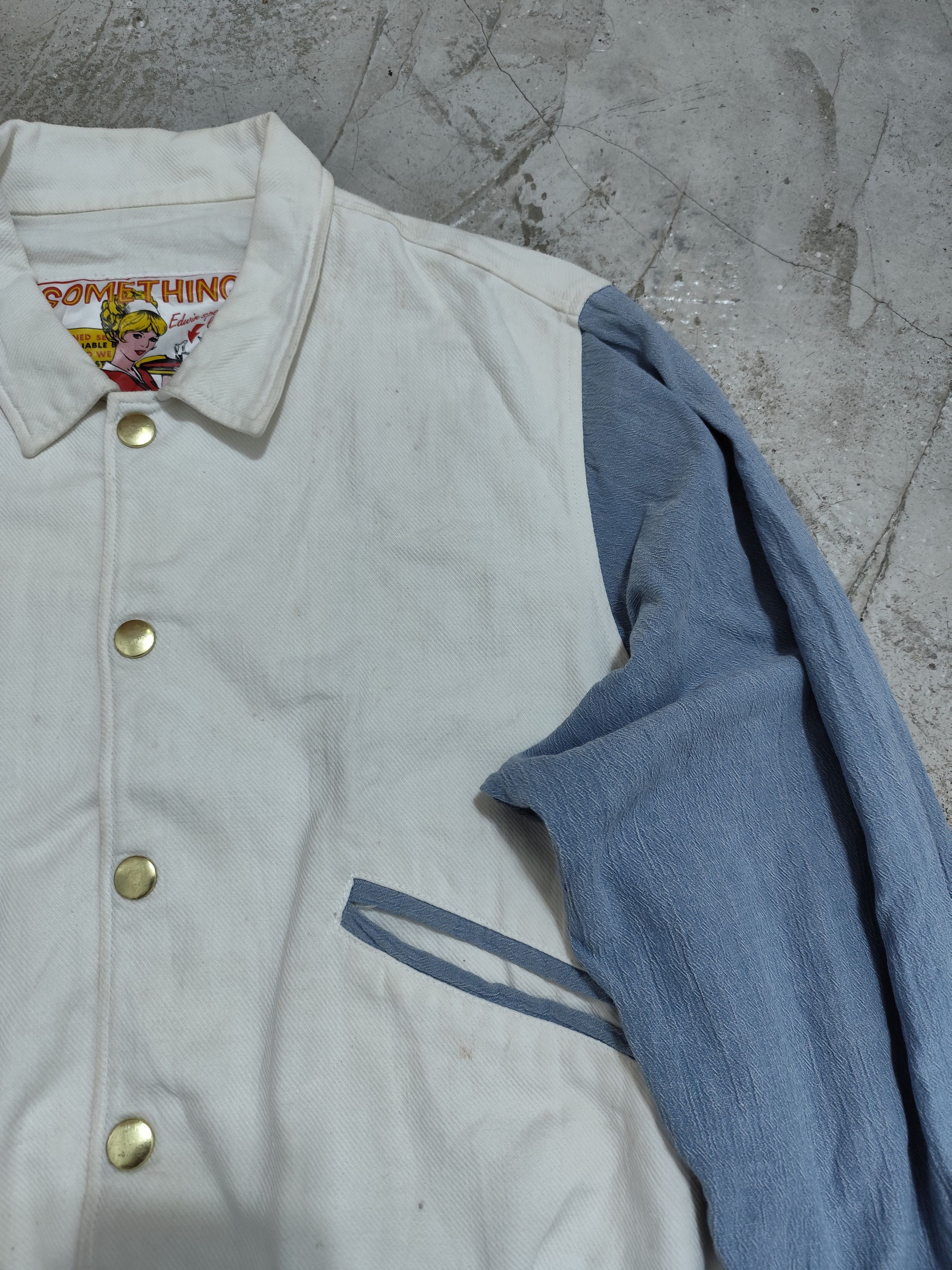 Edwin Vintage Something by Edwin varsity jacket boxy fit Size US M / EU 48-50 / 2 - 4 Thumbnail
