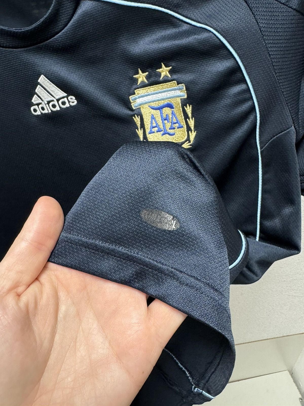 Adidas Adidas Argentina vintage soccer jersey 2007 Xl sz Size US XL / EU 56 / 4 - 7 Thumbnail