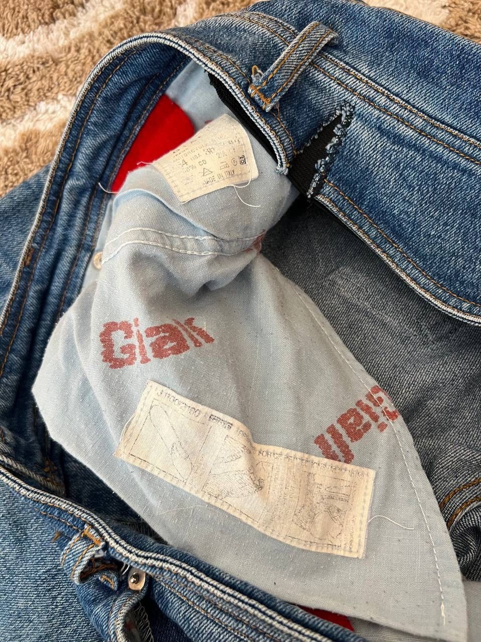 Drake × Japanese Brand × Vintage VINTAGE💥 Giali Motorcycle Jeans Denim Racing Drake Japanese Size US 36 / EU 52 - 12 Thumbnail