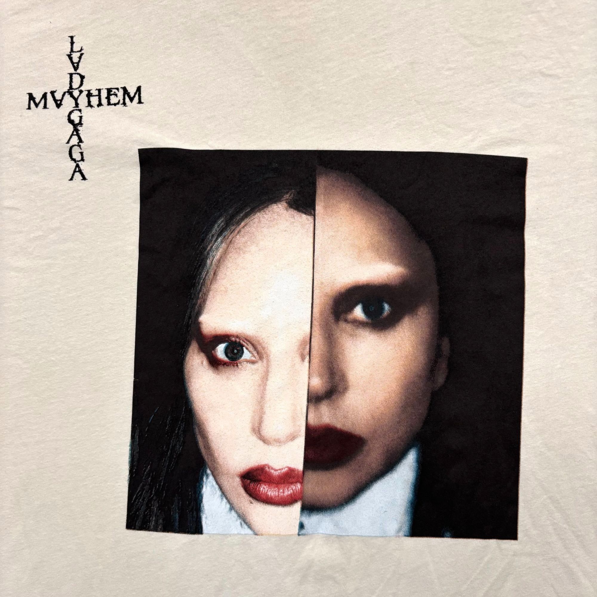 Other Lady Gaga Mayhem Split Face Album Synth-Pop Tee XL Size US XL / EU 56 / 4 - 2 Thumbnail