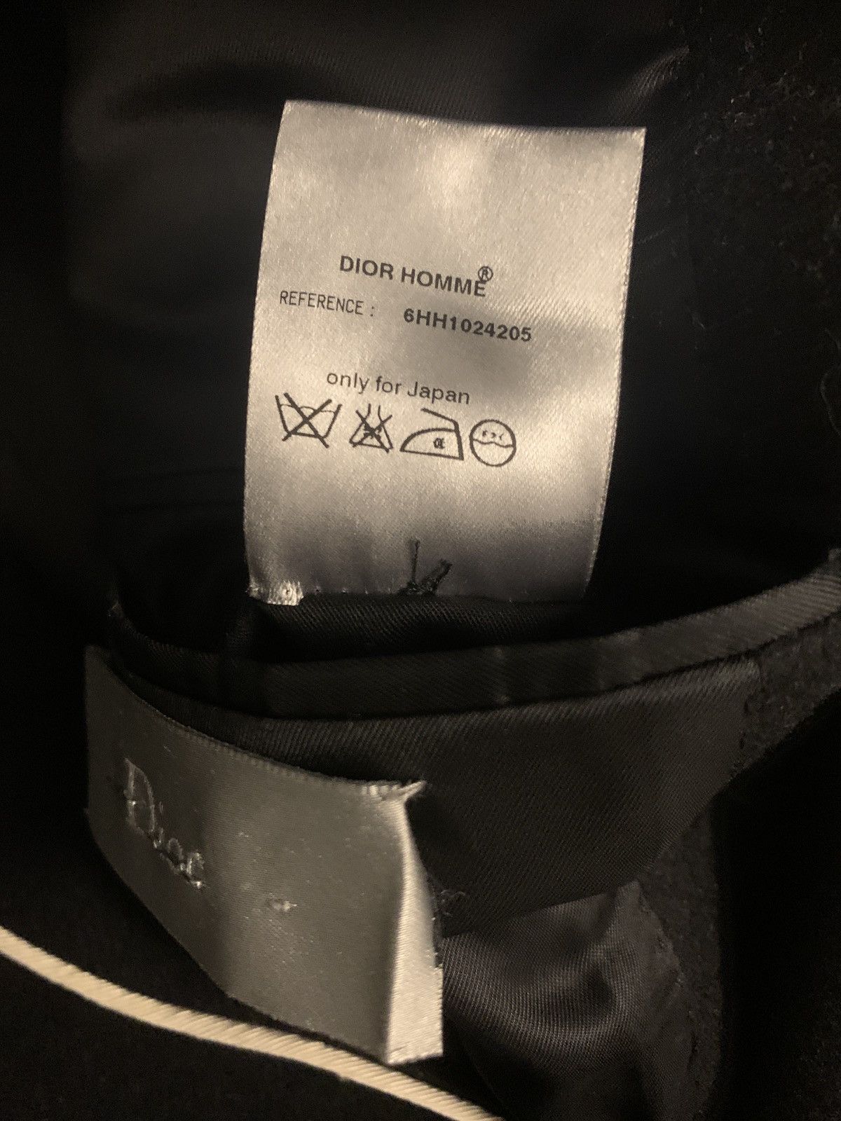 Dior Black jacket with piping Size 48S - 9 Thumbnail