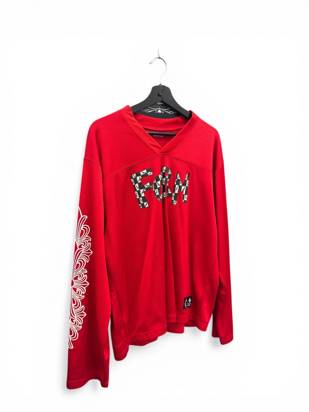Chrome Hearts Chrome Hearts Matty Boy Red Form Jersey Size US M / EU 48-50 / 2 - 2 Thumbnail