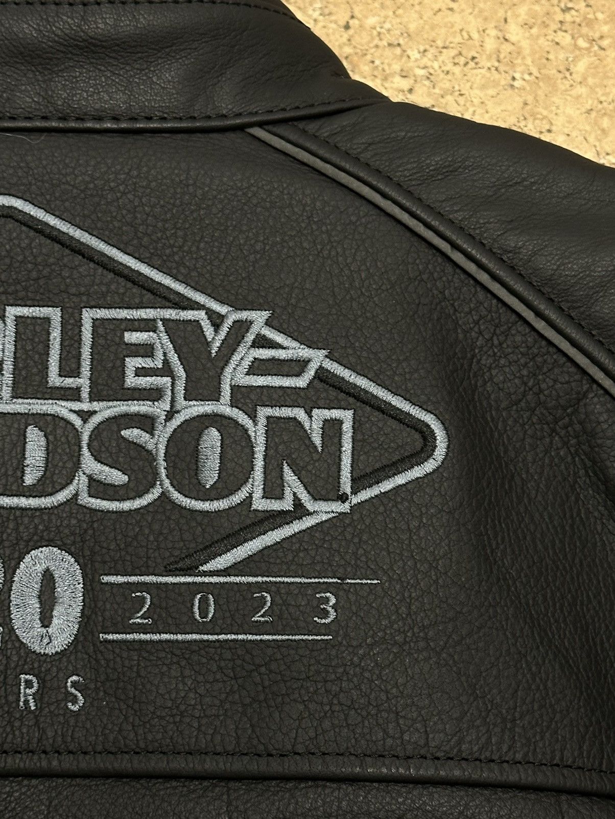 Harley Davidson Harley Davidson 120th Anniversary Revelry Leather Jacket XL Size US XL / EU 56 / 4 - 13 Thumbnail