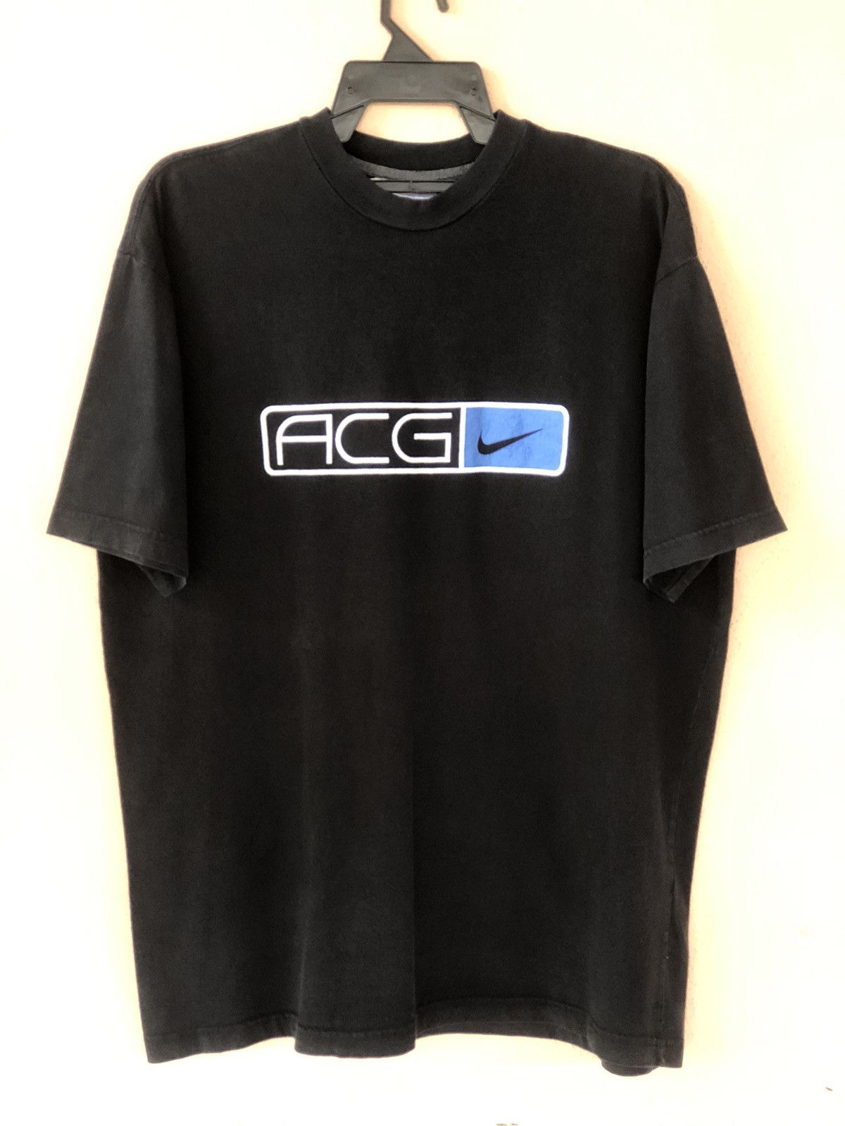 Nike × Nike ACG × Vintage Vintage Nike ACG Box Logo Streetwear Tee Size US XL / EU 56 / 4 - 1 Thumbnail