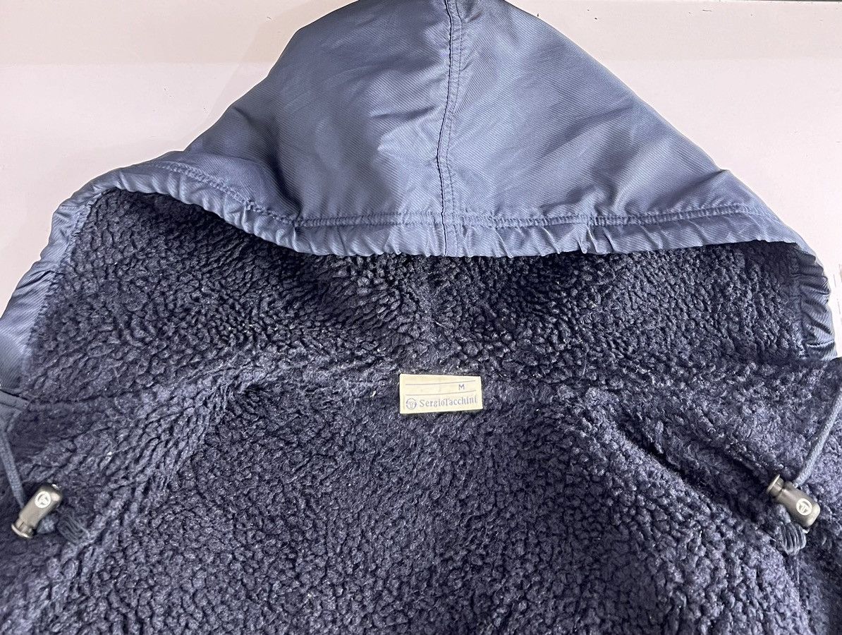 Sergio Tacchini Vintage Sergio Tacchini Fur Lined Coach Jacket Size US M / EU 48-50 / 2 - 9 Thumbnail