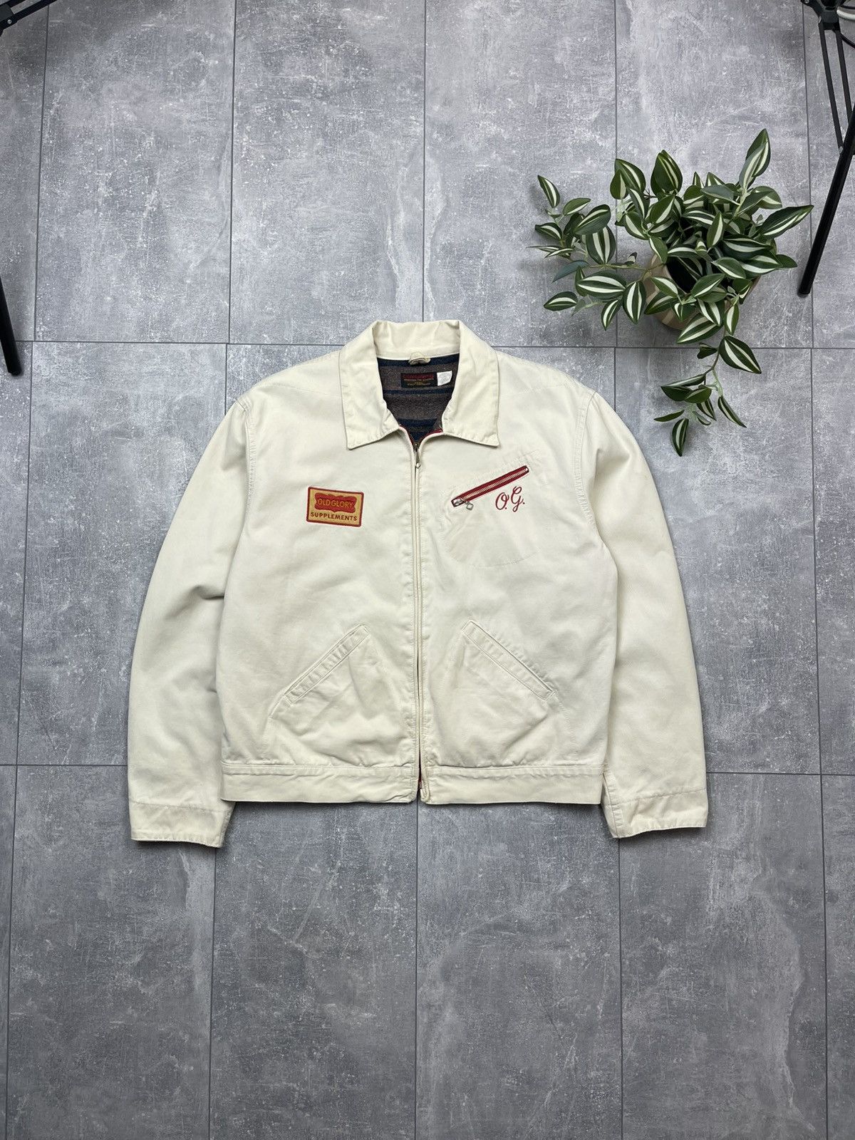 Diesel Vintage 90s Diesel Old Glory Supplements Jacket Size US L / EU 52-54 / 3 - 1 Thumbnail